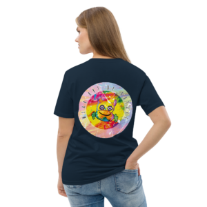 unisex organic cotton creator 2.0 t shirt french navy back 2 6a5e43cf07732