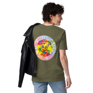 unisex organic cotton creator 2.0 t shirt khaki back 6a5e43cf0a218