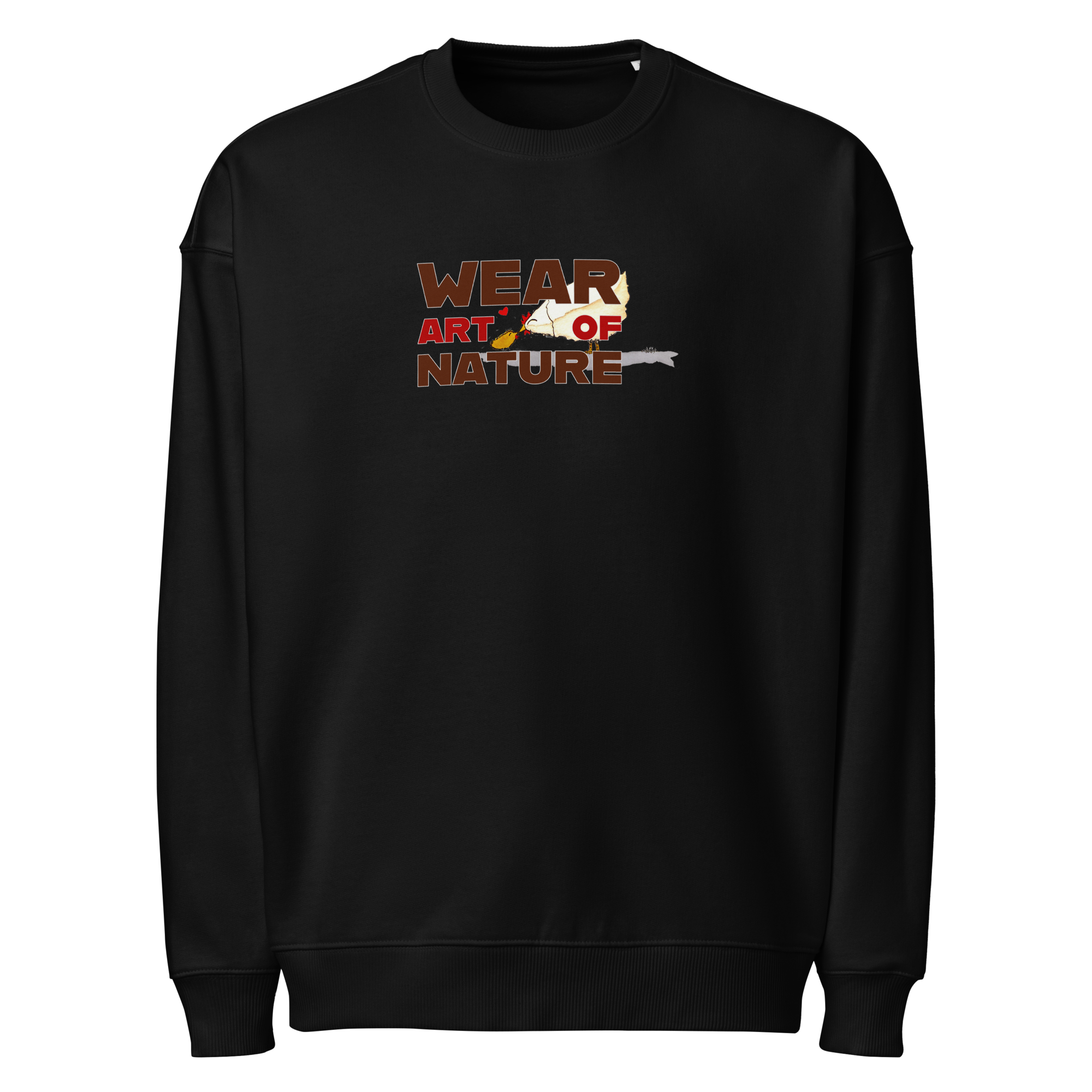 Chicken Frontprint Oversize | Streetwear Huhn wear Art of Nature