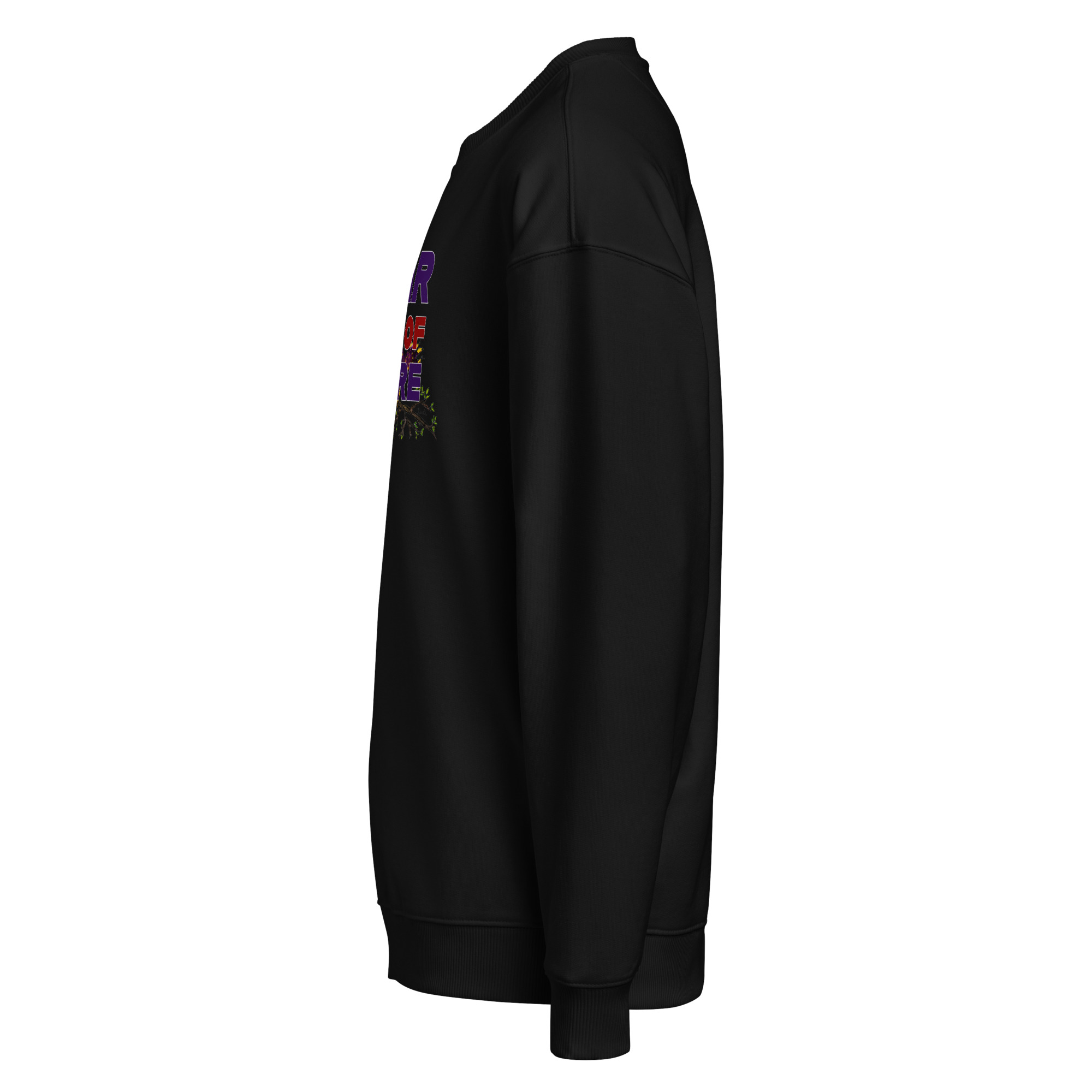 Raven Frontprint Oversize | Streetwear Rabe wear Art of Nature – Bild 9