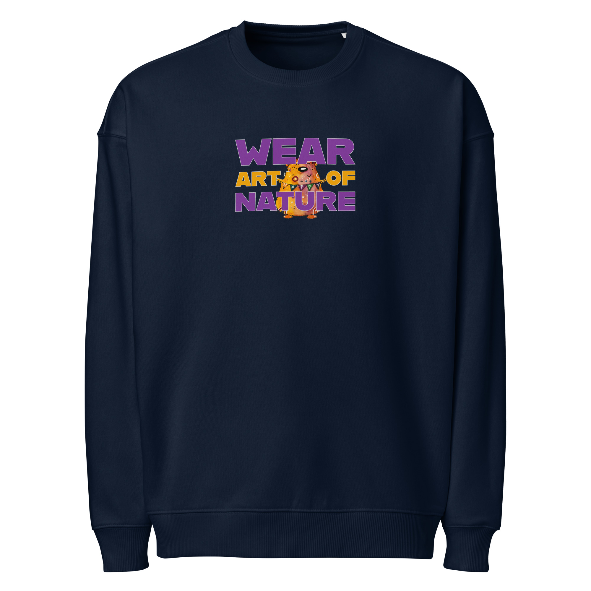 Bear Frontprint Oversize | Streetwear Bär wear Art of Nature – Bild 2