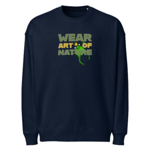 unisex-organic-oversized-raddler-2.0-sweatshirt-french-navy-front-6a913a3e47fda.jpg