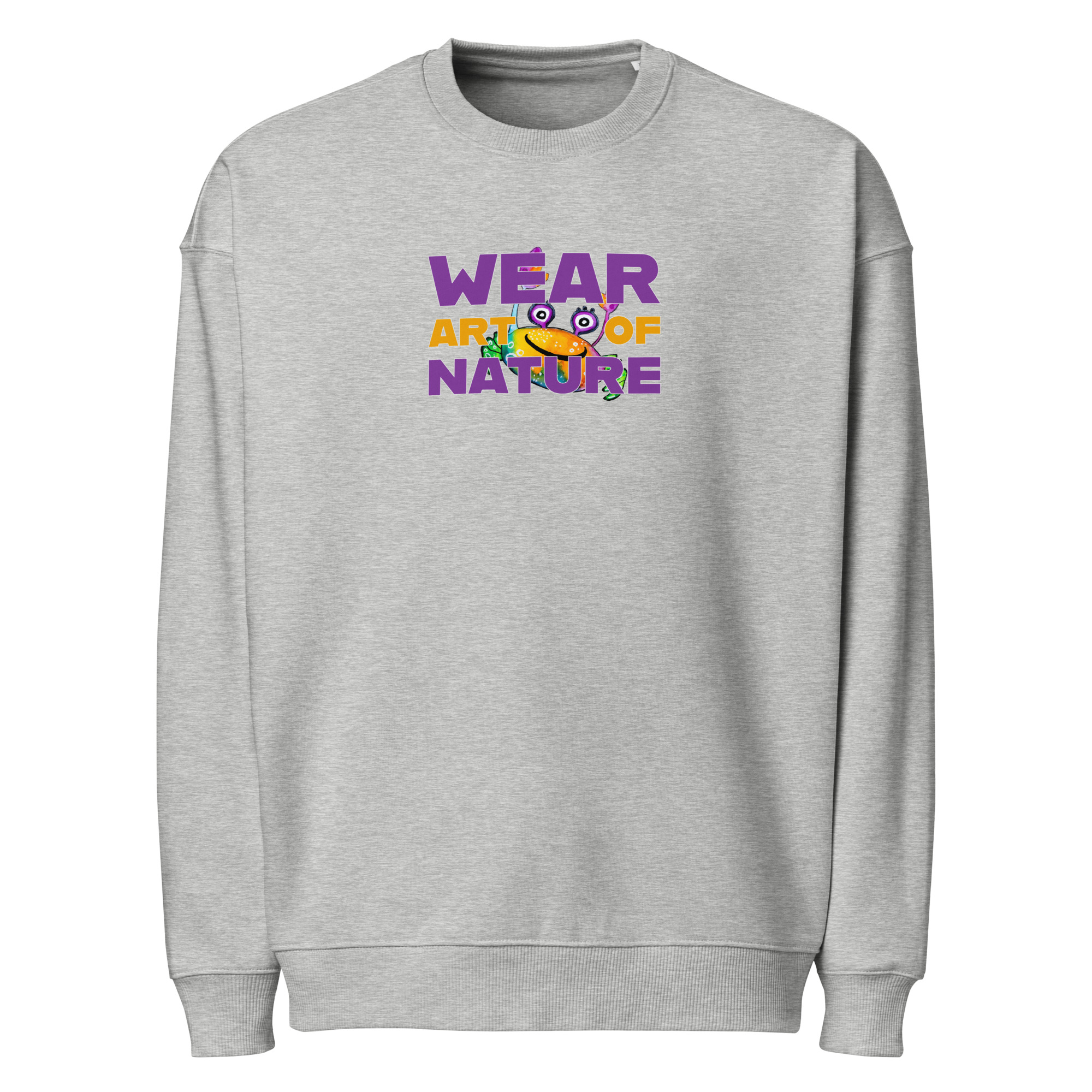 Cancer Frontprint Oversize | Streetwear Krebs wear Art of Nature – Bild 3