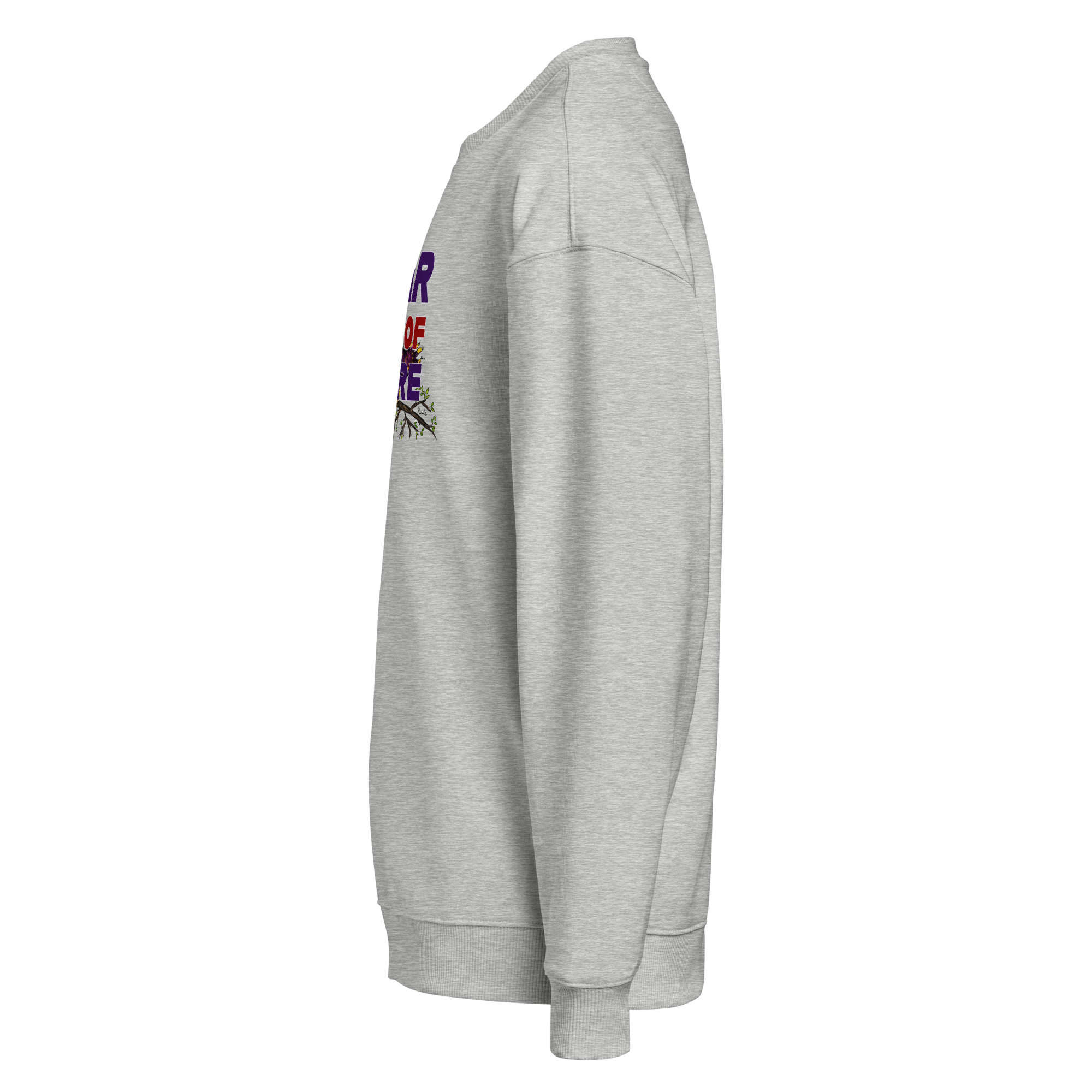 Raven Frontprint Oversize | Streetwear Rabe wear Art of Nature – Bild 11