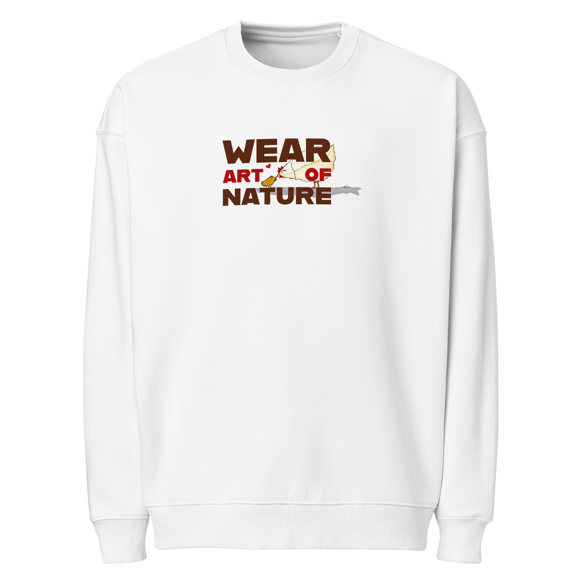 Chicken Frontprint Oversize | Streetwear Huhn wear Art of Nature – Bild 4