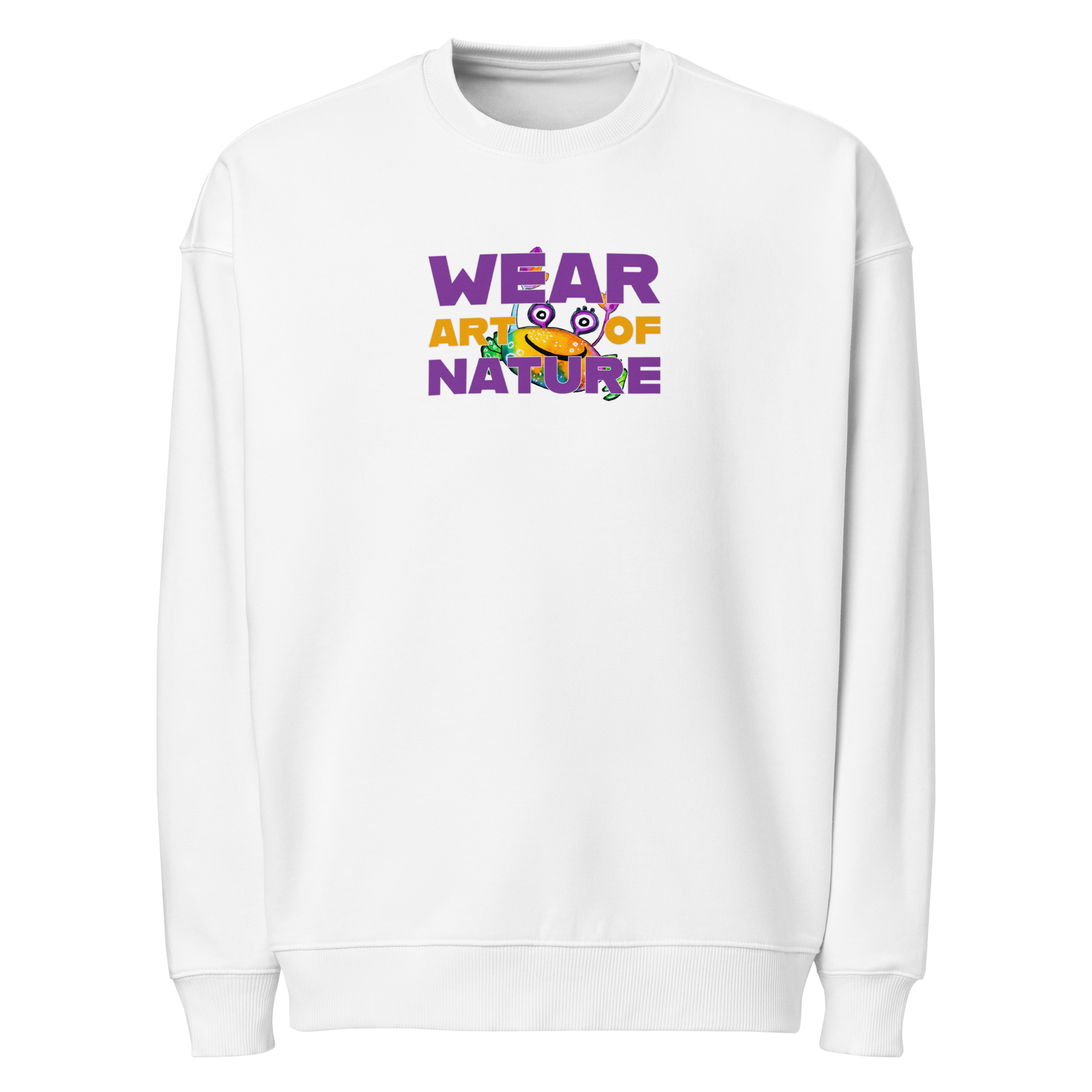 Cancer Frontprint Oversize | Streetwear Krebs wear Art of Nature – Bild 4