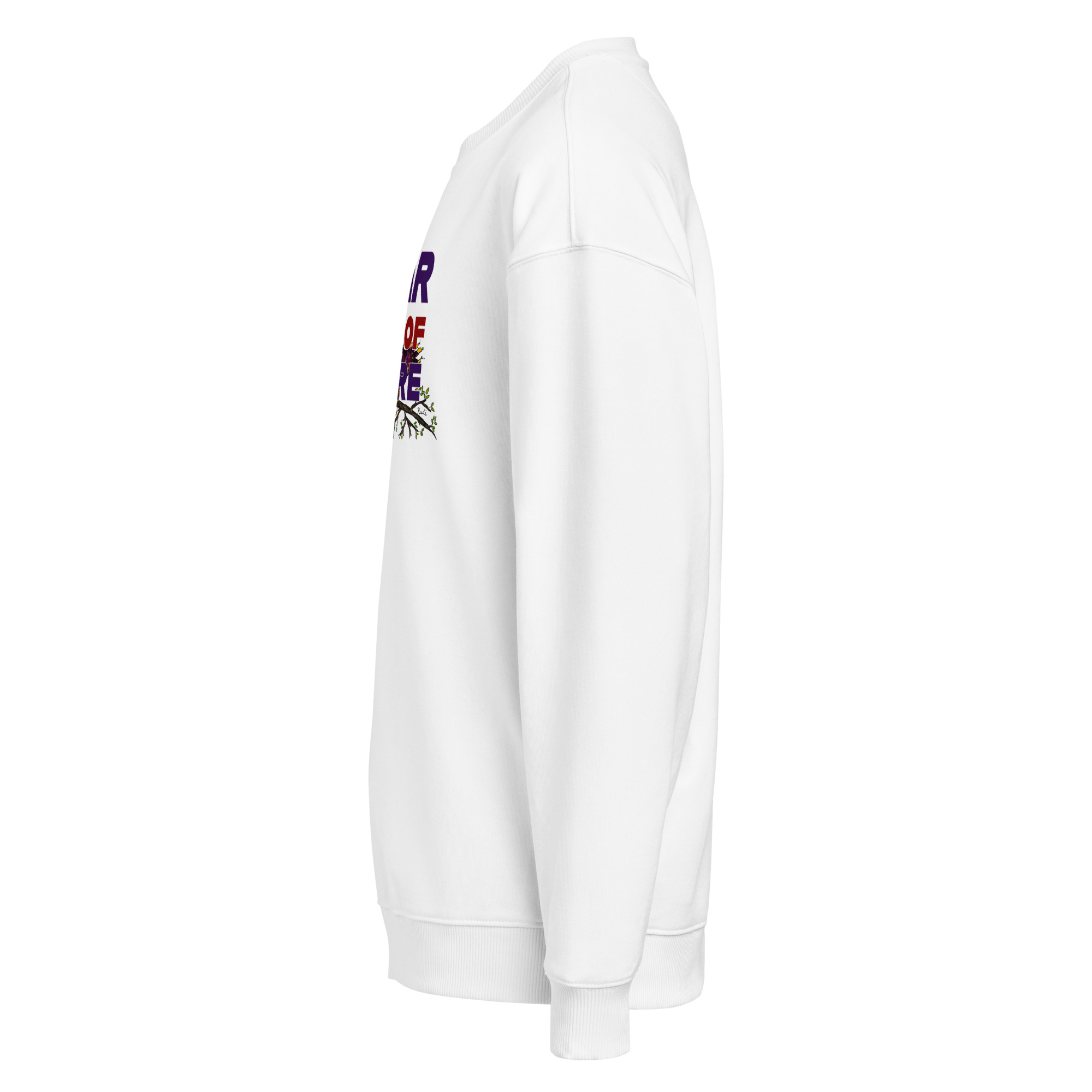 Raven Frontprint Oversize | Streetwear Rabe wear Art of Nature – Bild 12