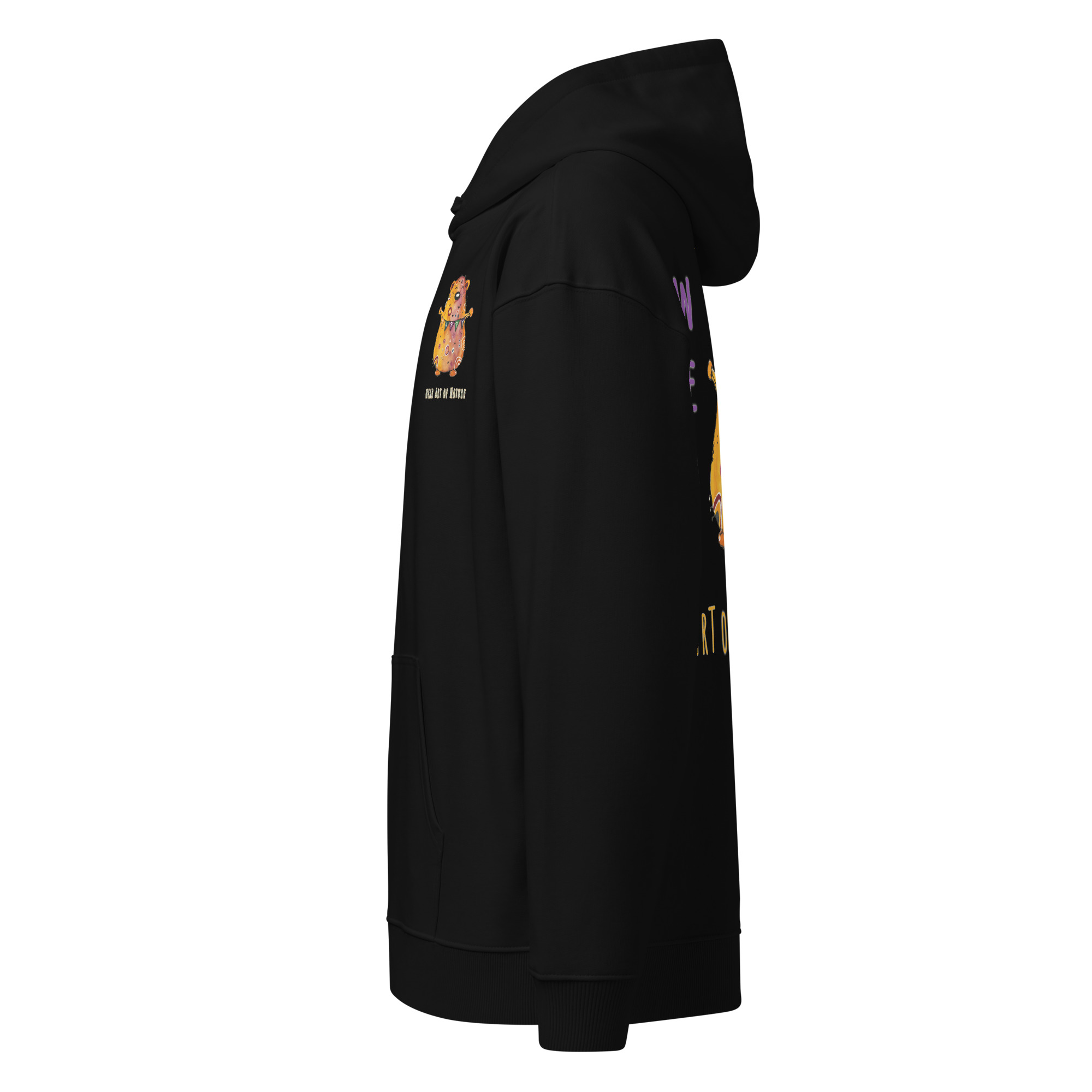 Bear L-Backprint Oversized Hoodie | Streetwear Bär Oversized Hoodie – Bild 16