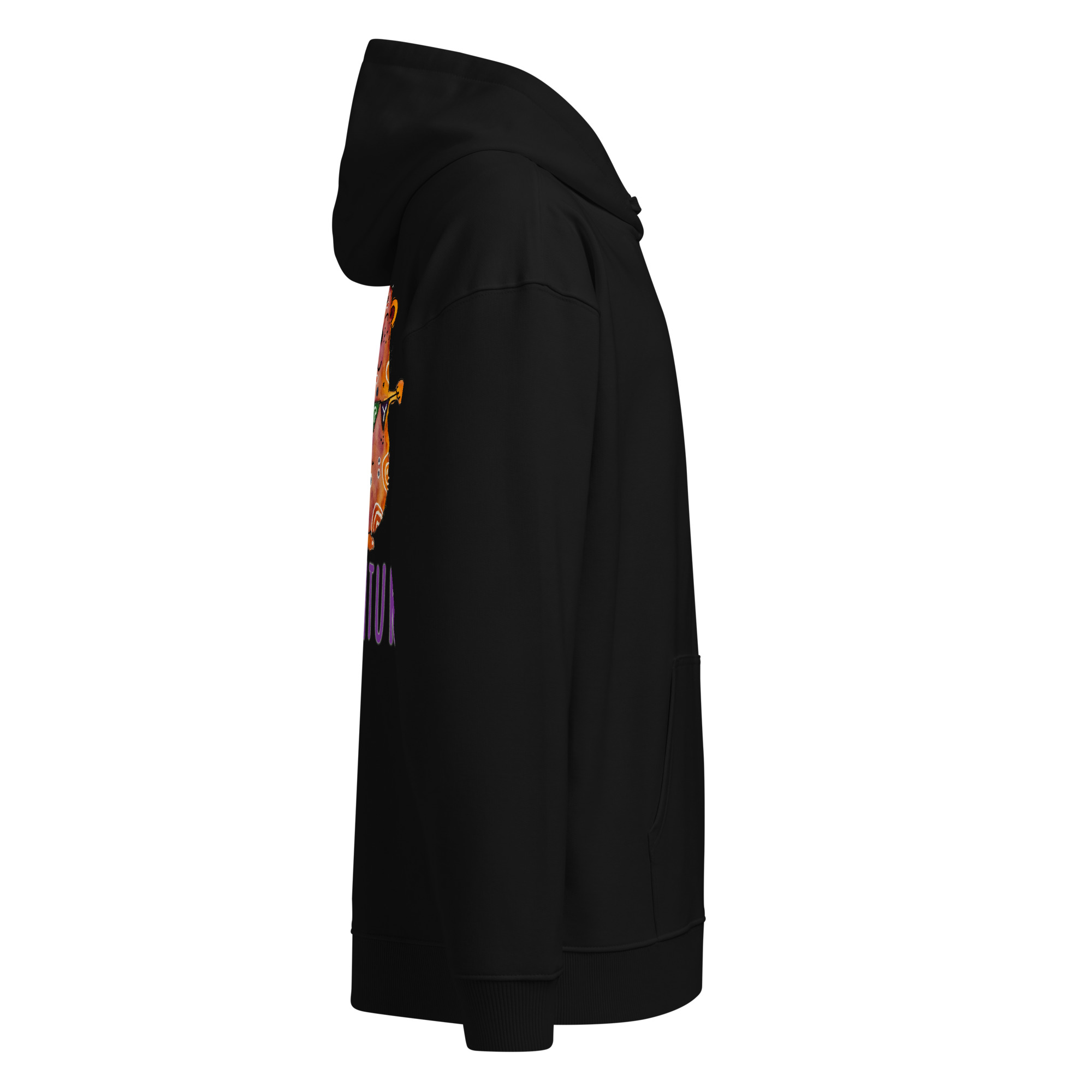 Bear L-Backprint Oversized Hoodie | Streetwear Bär Oversized Hoodie – Bild 9