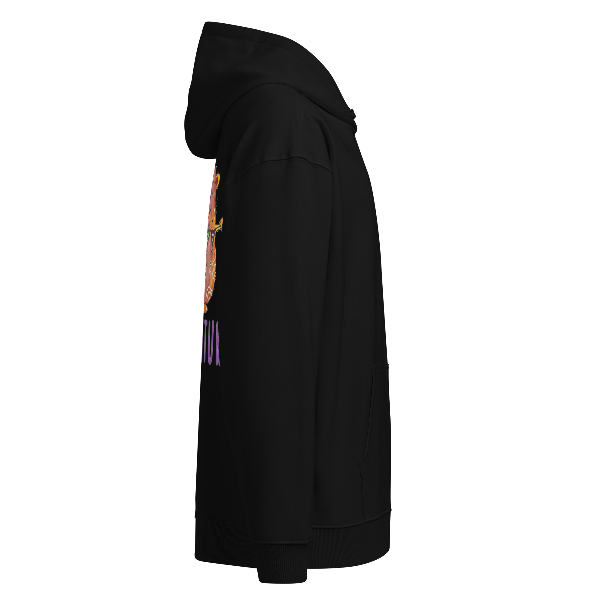 Bear L-Backprint Oversized Hoodie | Streetwear Bär Oversized Hoodie – Bild 15