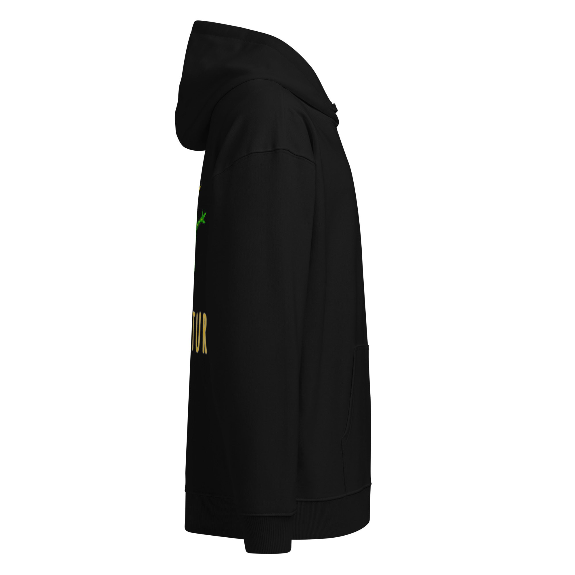 Frog L-Backprint Oversized Hoodie | Streetwear Frosch Oversized Hoodie – Bild 13