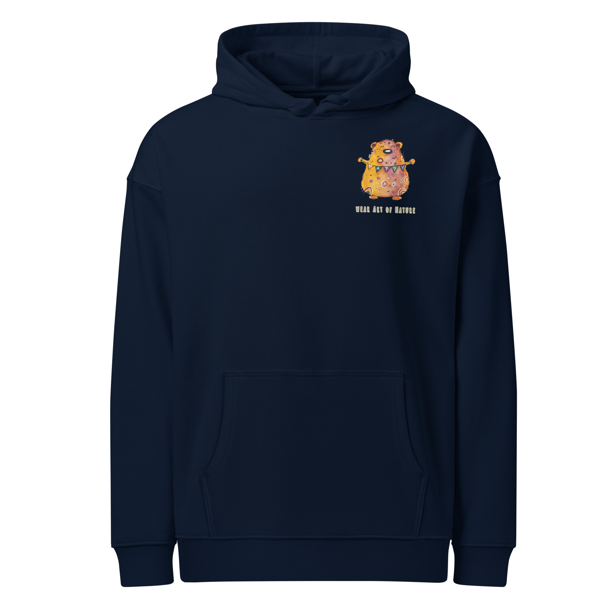 Bear L-Backprint Oversized Hoodie | Streetwear Bär Oversized Hoodie – Bild 17