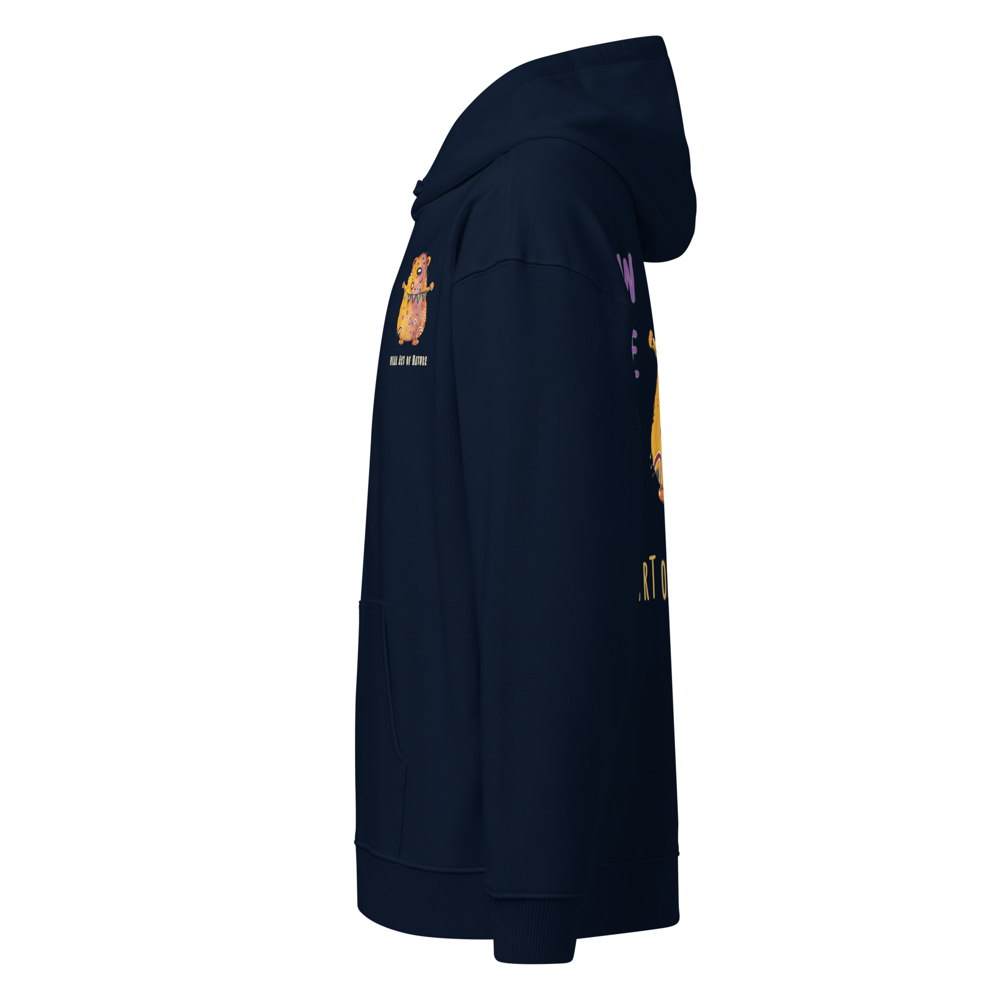 Bear L-Backprint Oversized Hoodie | Streetwear Bär Oversized Hoodie – Bild 20