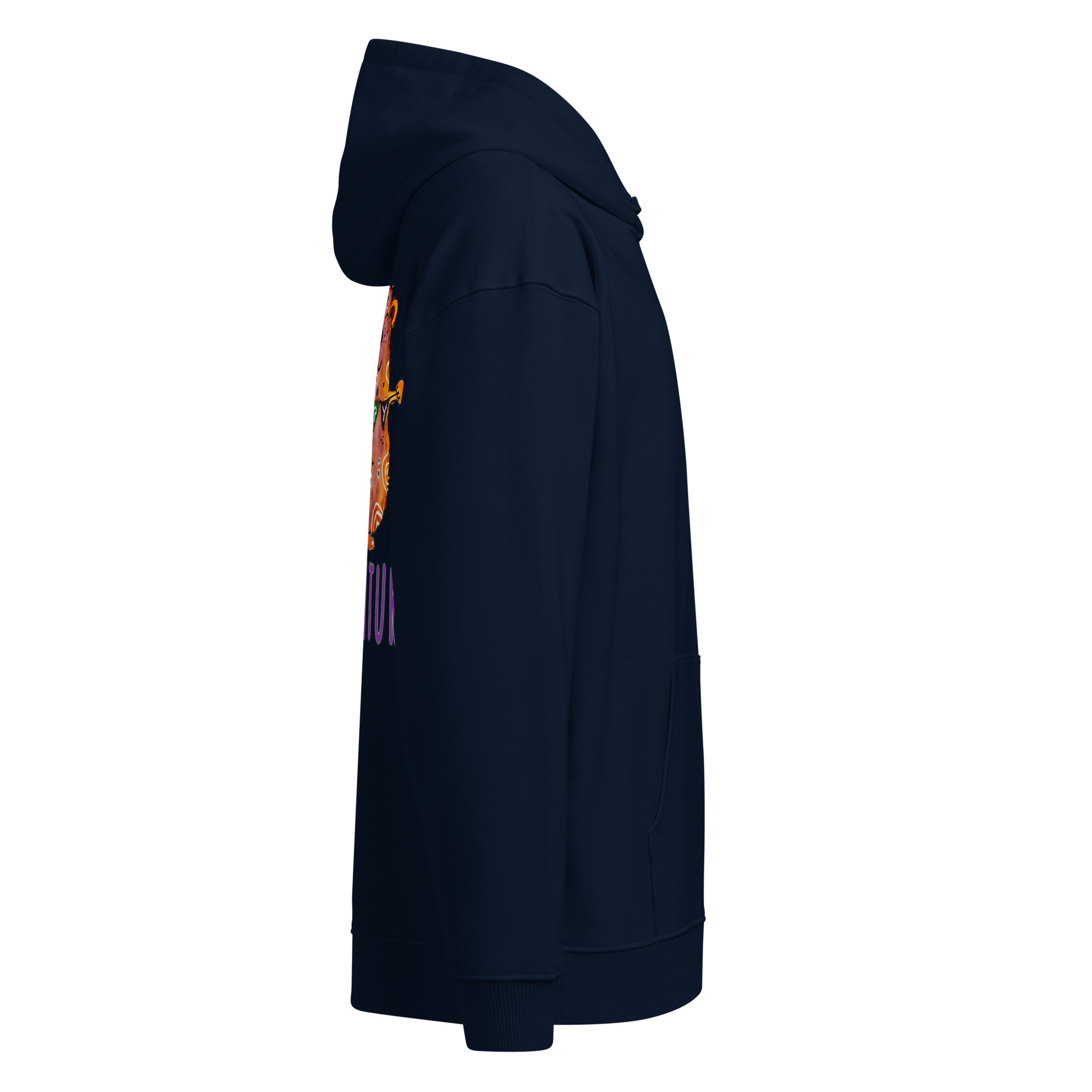 Bear L-Backprint Oversized Hoodie | Streetwear Bär Oversized Hoodie – Bild 10