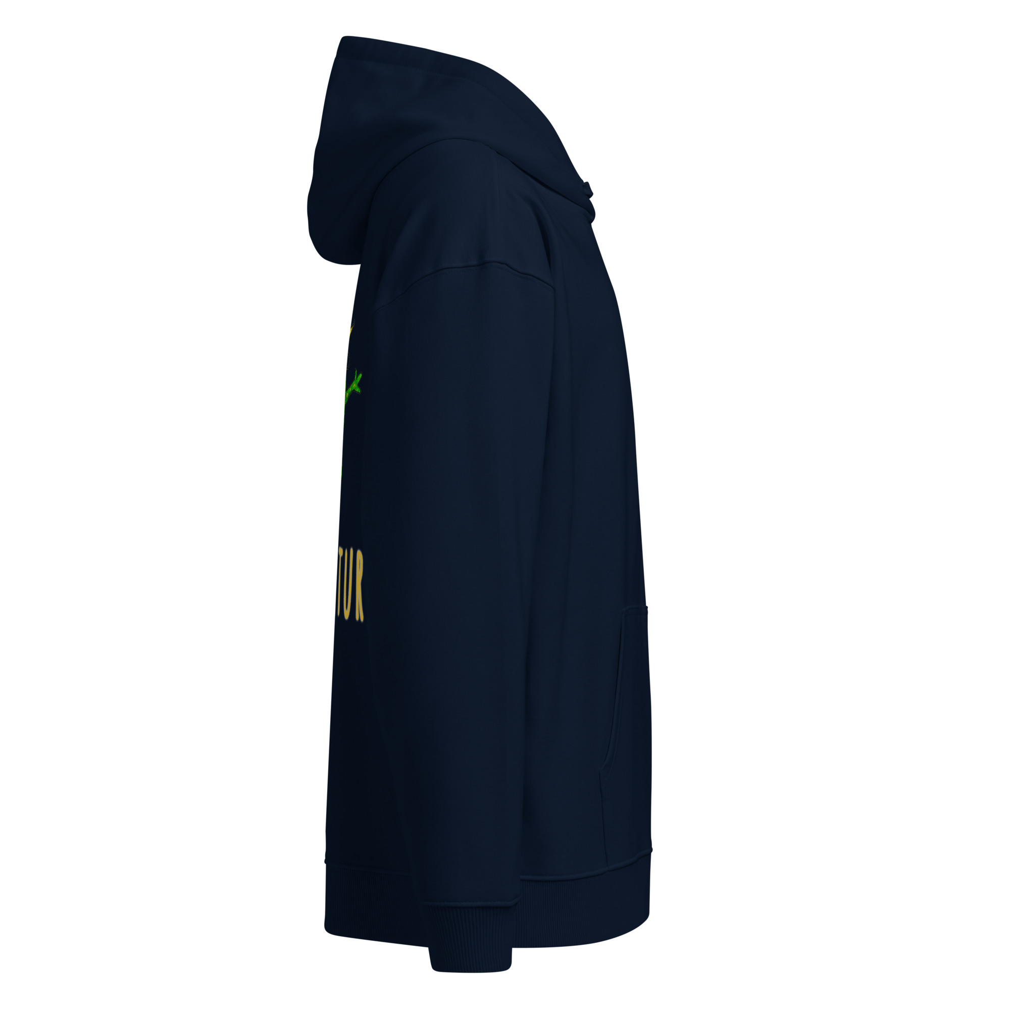 Frog L-Backprint Oversized Hoodie | Streetwear Frosch Oversized Hoodie – Bild 14