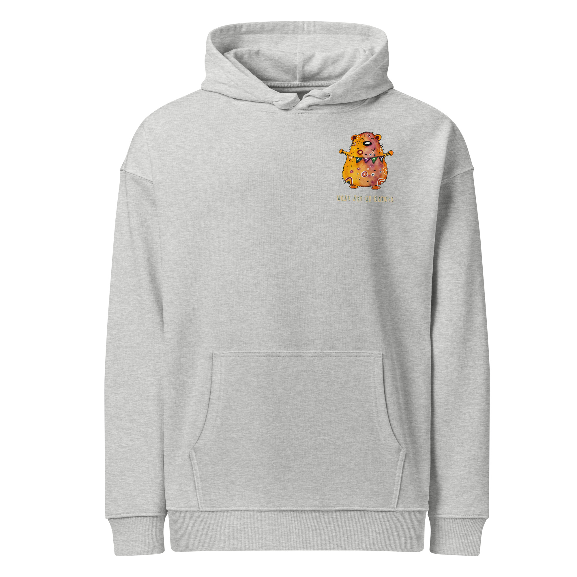 Bear L-Backprint Oversized Hoodie | Streetwear Bär Oversized Hoodie – Bild 21