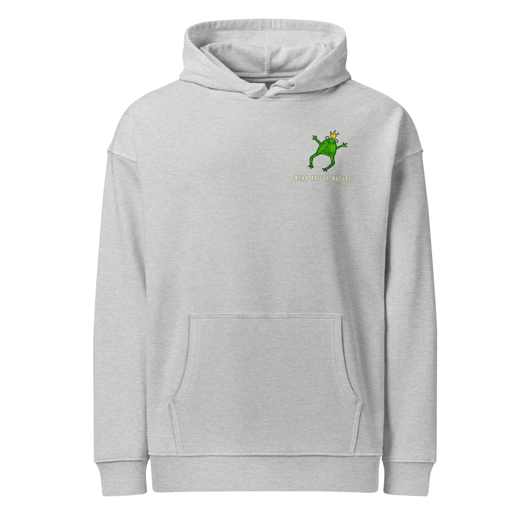 Frog L-Backprint Oversized Hoodie | Streetwear Frosch Oversized Hoodie – Bild 3