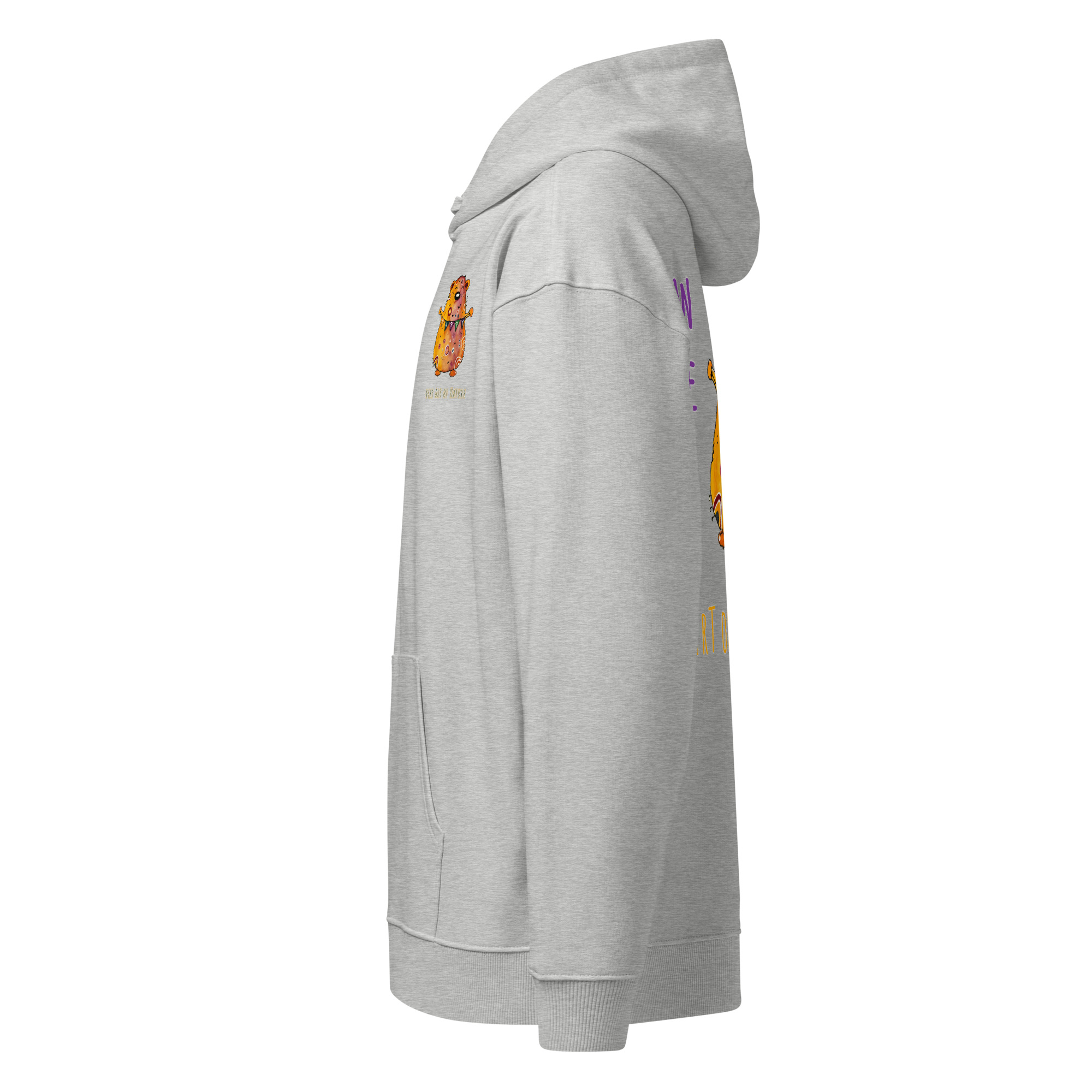 Bear L-Backprint Oversized Hoodie | Streetwear Bär Oversized Hoodie – Bild 24