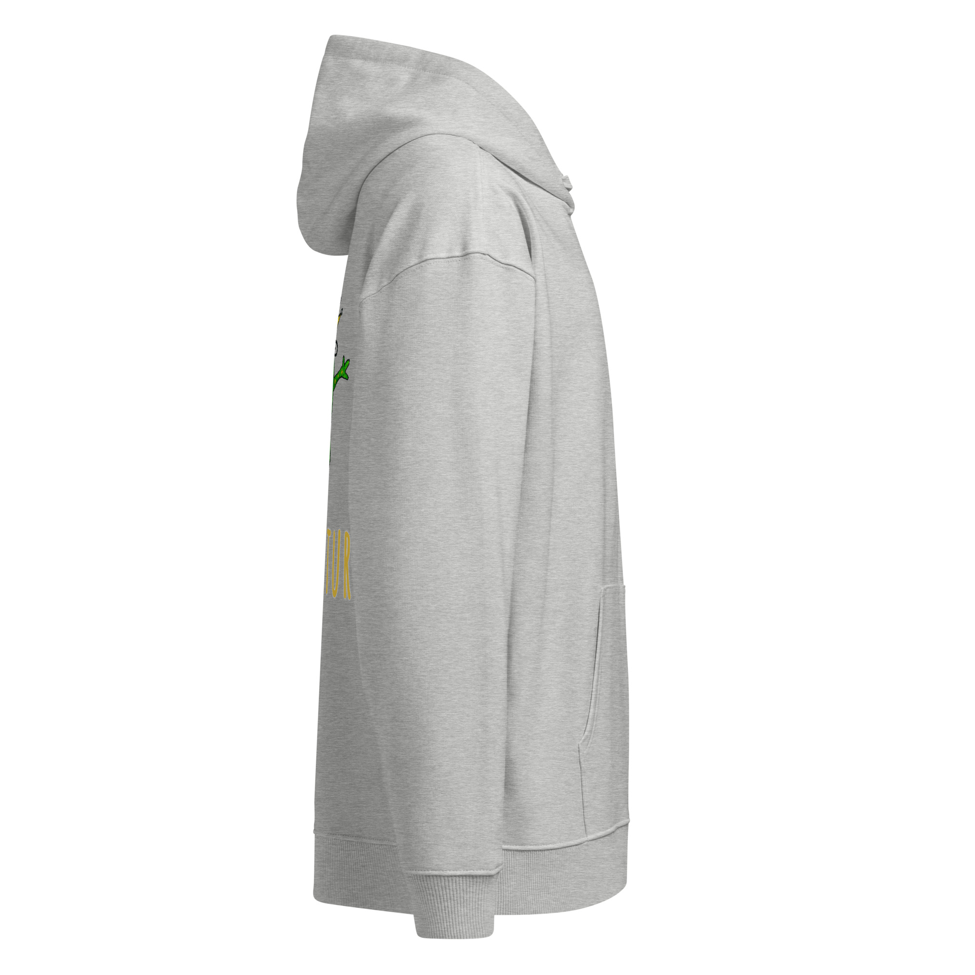 Frog L-Backprint Oversized Hoodie | Streetwear Frosch Oversized Hoodie – Bild 15