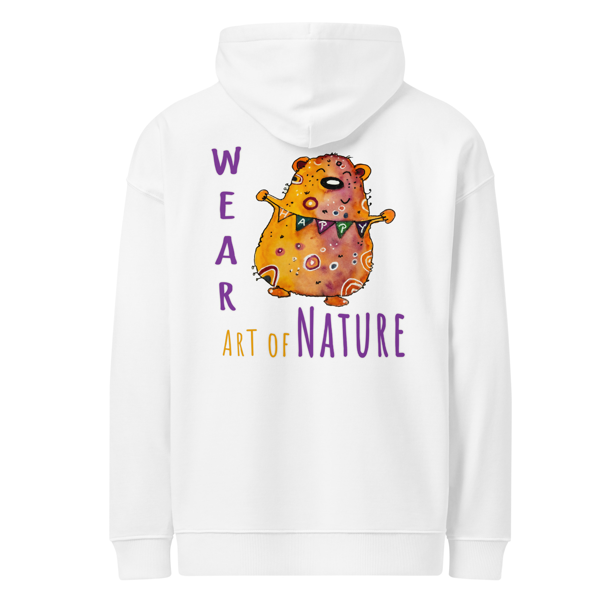 Bear L-Backprint Oversized Hoodie | Streetwear Bär Oversized Hoodie – Bild 26