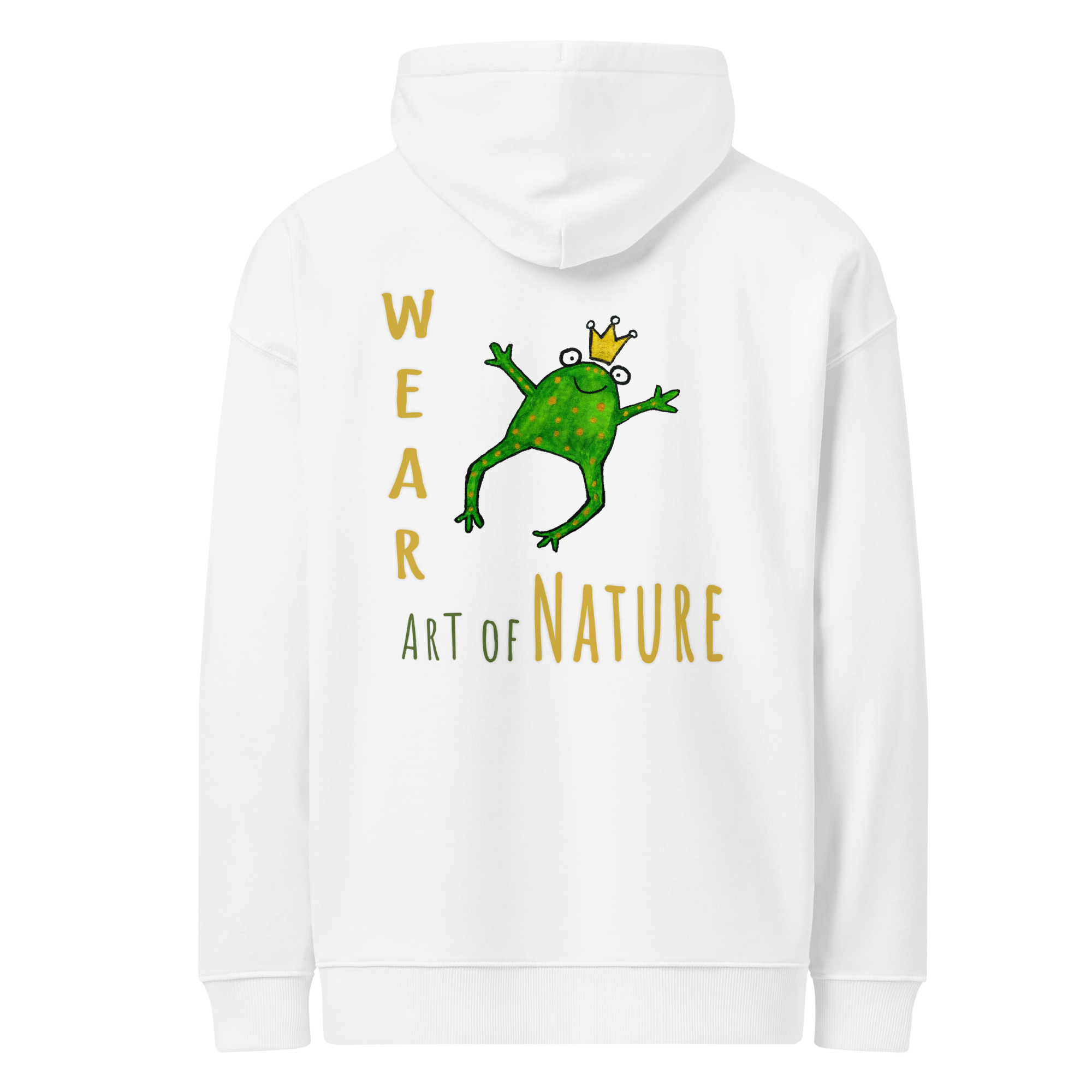 Frog L-Backprint Oversized Hoodie | Streetwear Frosch Oversized Hoodie