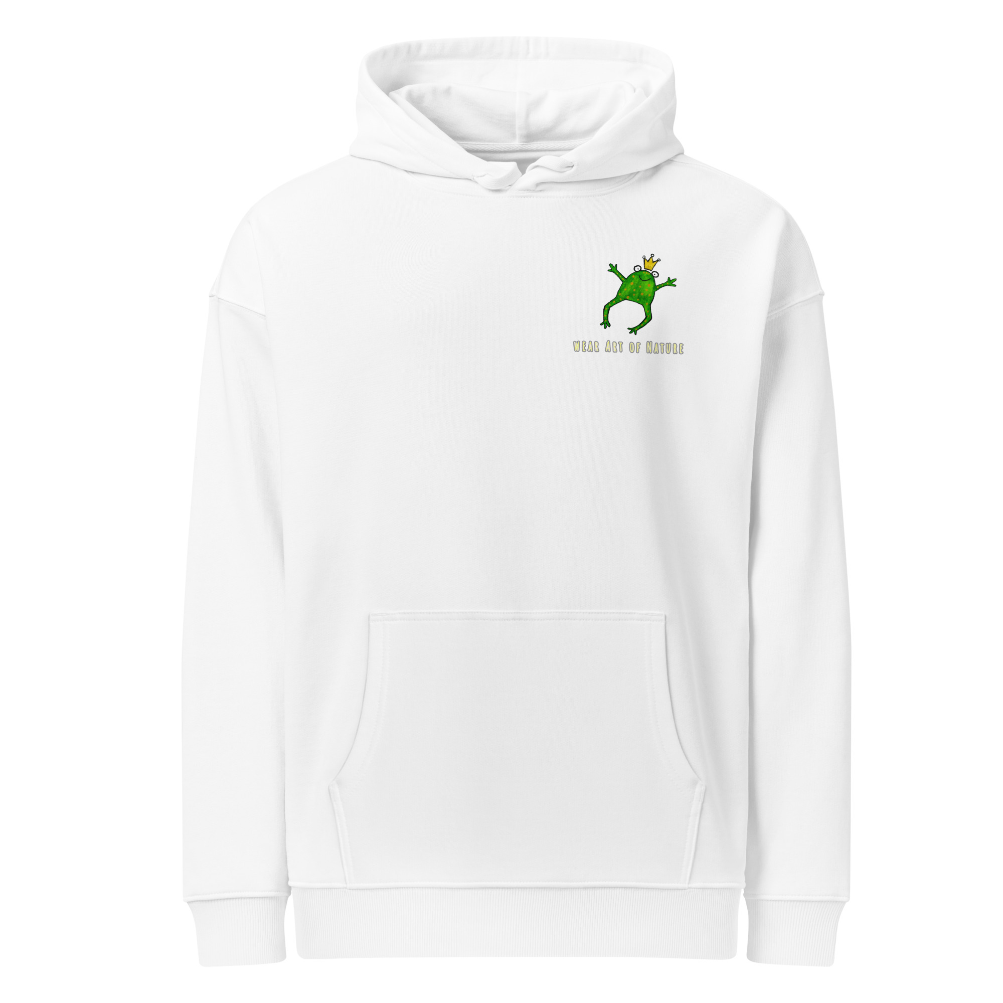 Frog L-Backprint Oversized Hoodie | Streetwear Frosch Oversized Hoodie – Bild 4