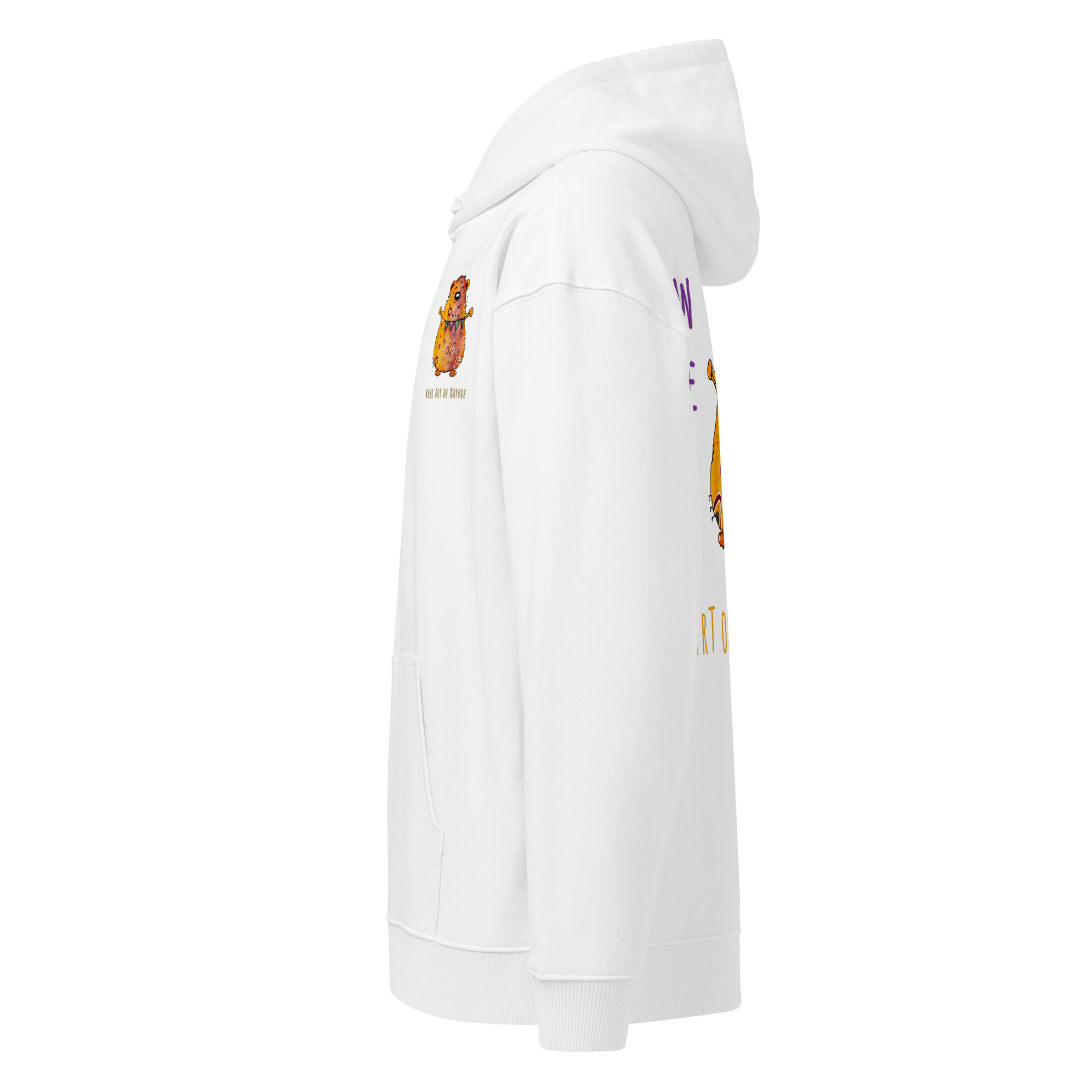 Bear L-Backprint Oversized Hoodie | Streetwear Bär Oversized Hoodie – Bild 28