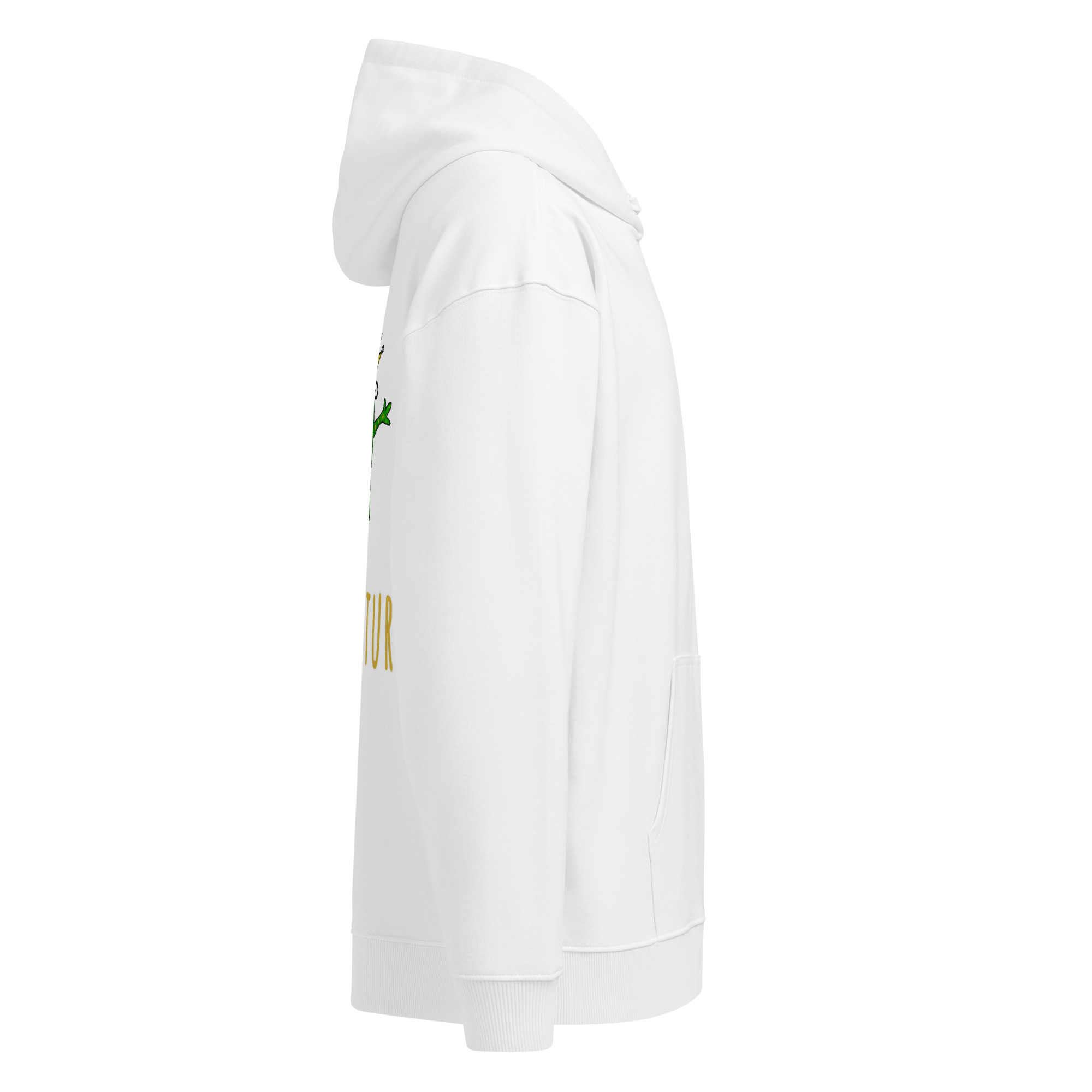 Frog L-Backprint Oversized Hoodie | Streetwear Frosch Oversized Hoodie – Bild 16