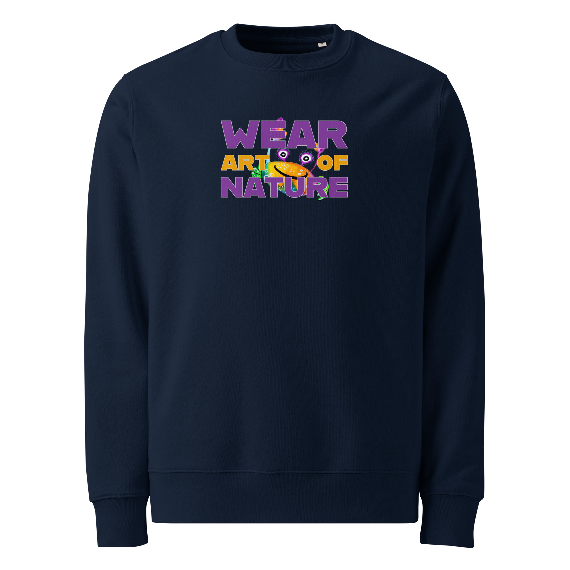 Cancer Frontprint Sweatshirt | Krebs Streetwear wear Art of Nature – Bild 2