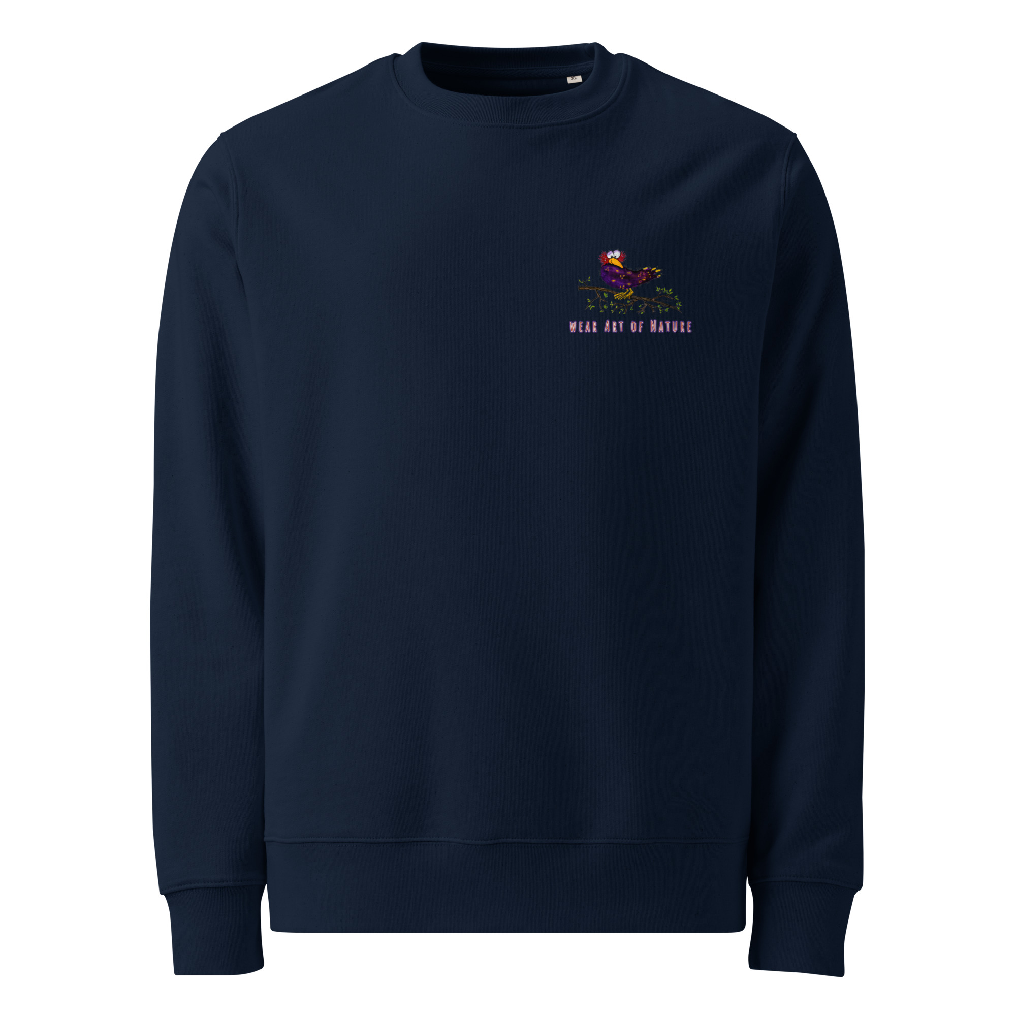 Raven L-Backprint Sweatshirt | Rabe Streetwear Pullover – Bild 2