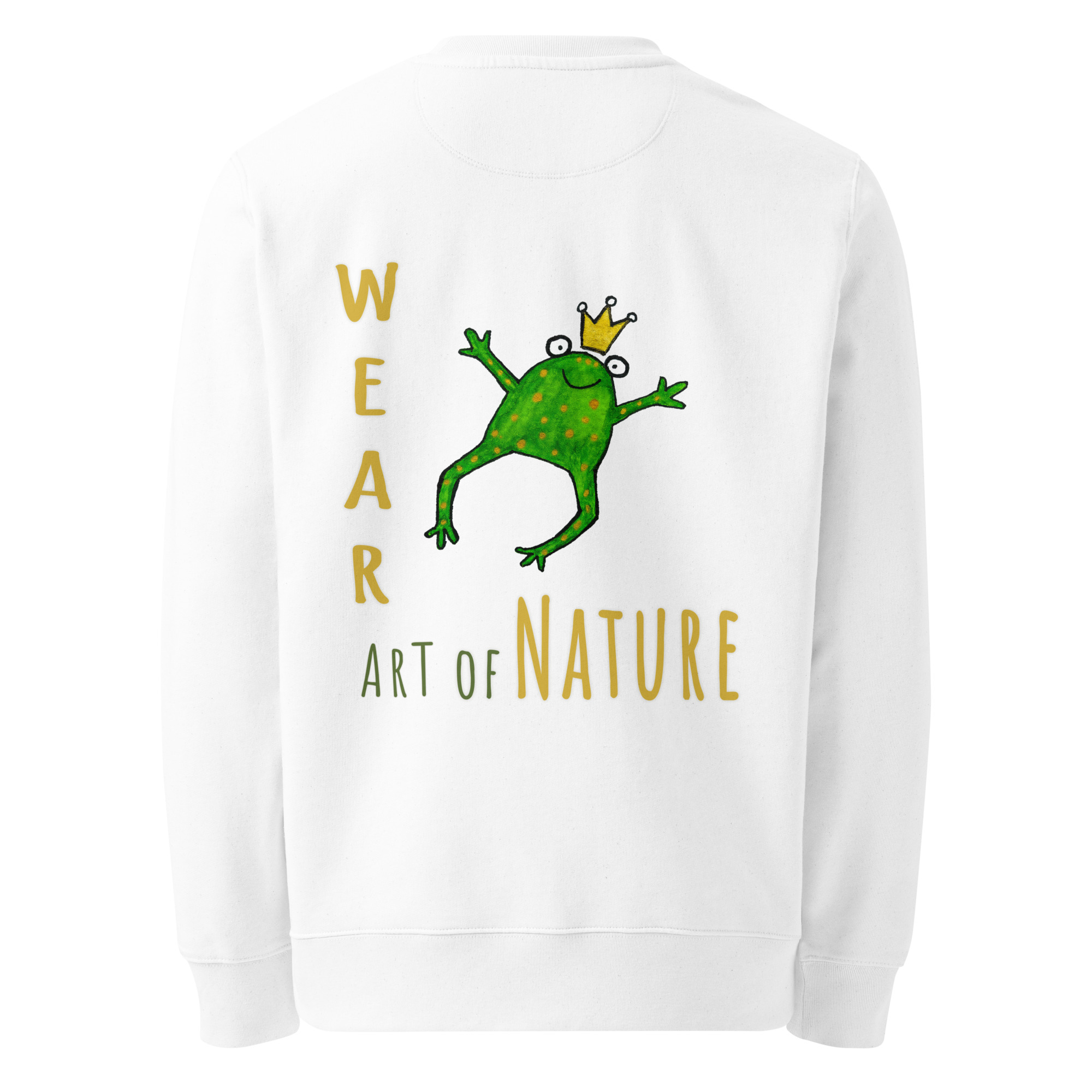 Frog L-Backprint Sweatshirt | Frosch Streetwear Pullover – Bild 6
