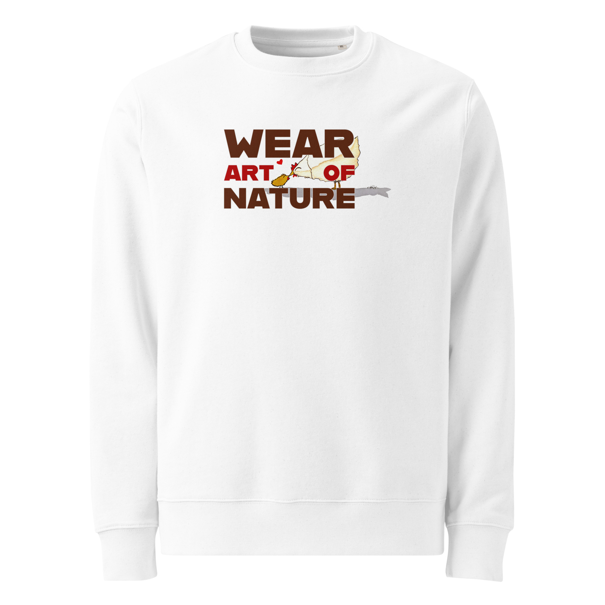Chicken Frontprint Sweatshirt | Streetwear Huhn wear Art of Nature – Bild 3
