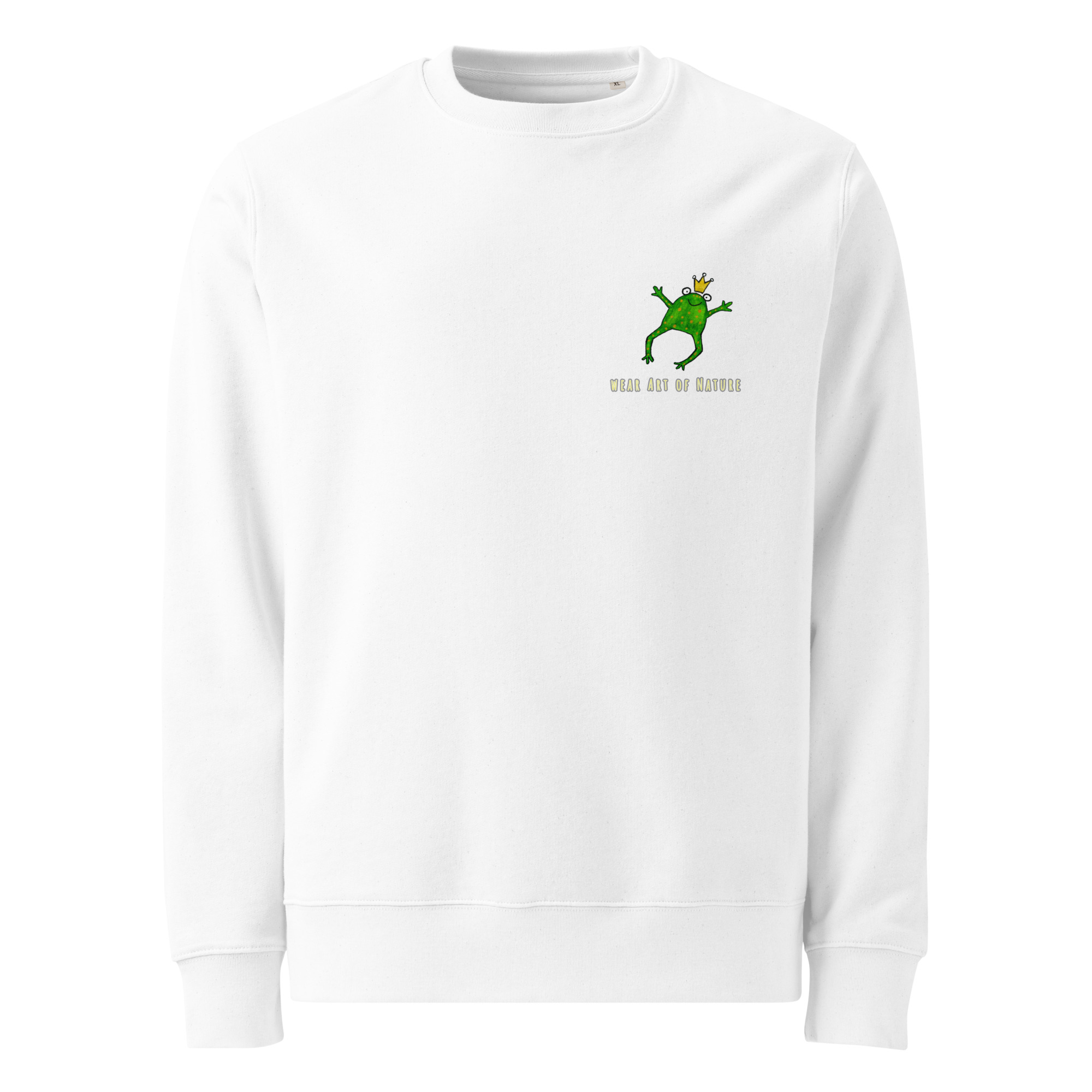 Frog L-Backprint Sweatshirt | Frosch Streetwear Pullover – Bild 3