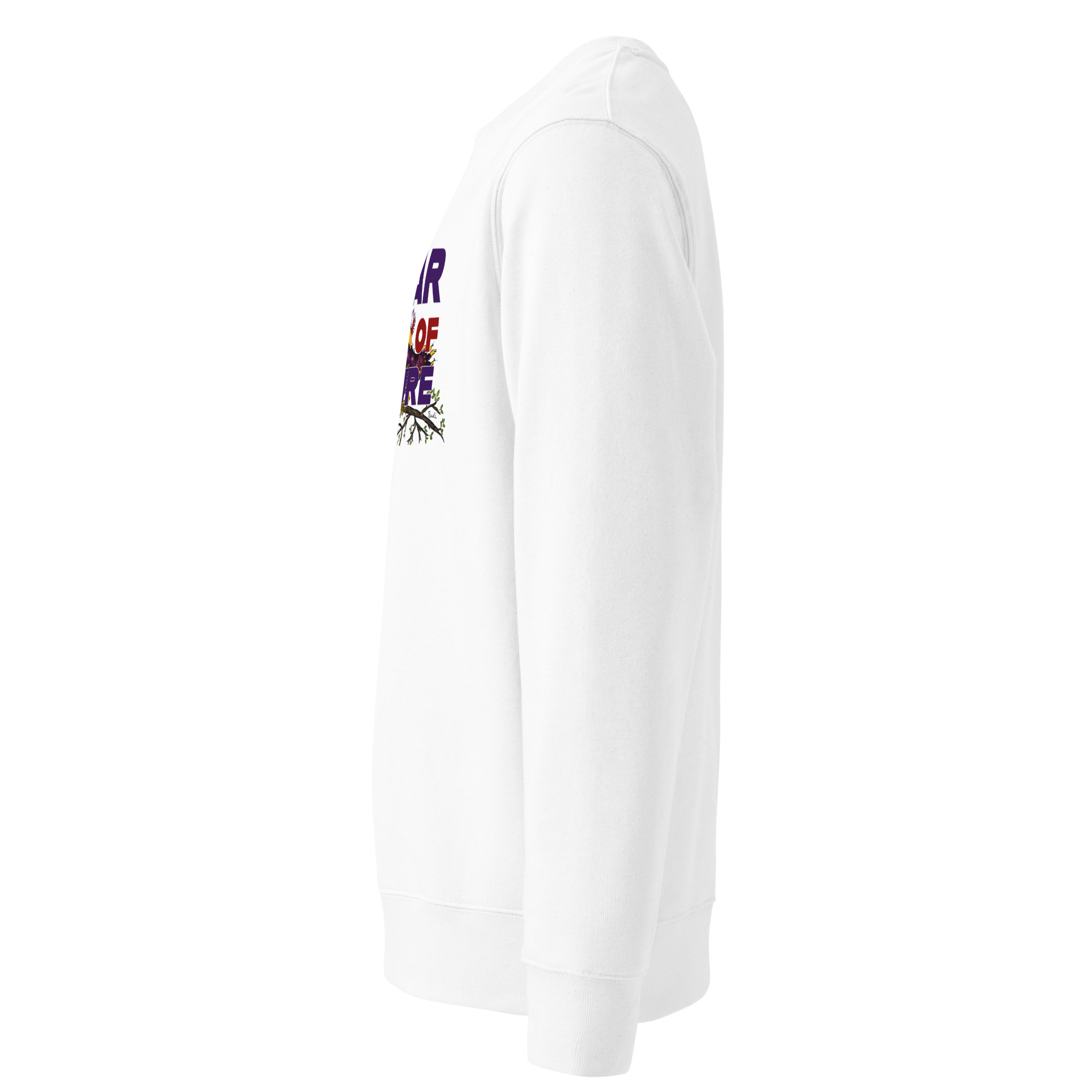 Raven Frontprint Sweatshirt | Streetwear Rabe wear Art of Nature – Bild 9