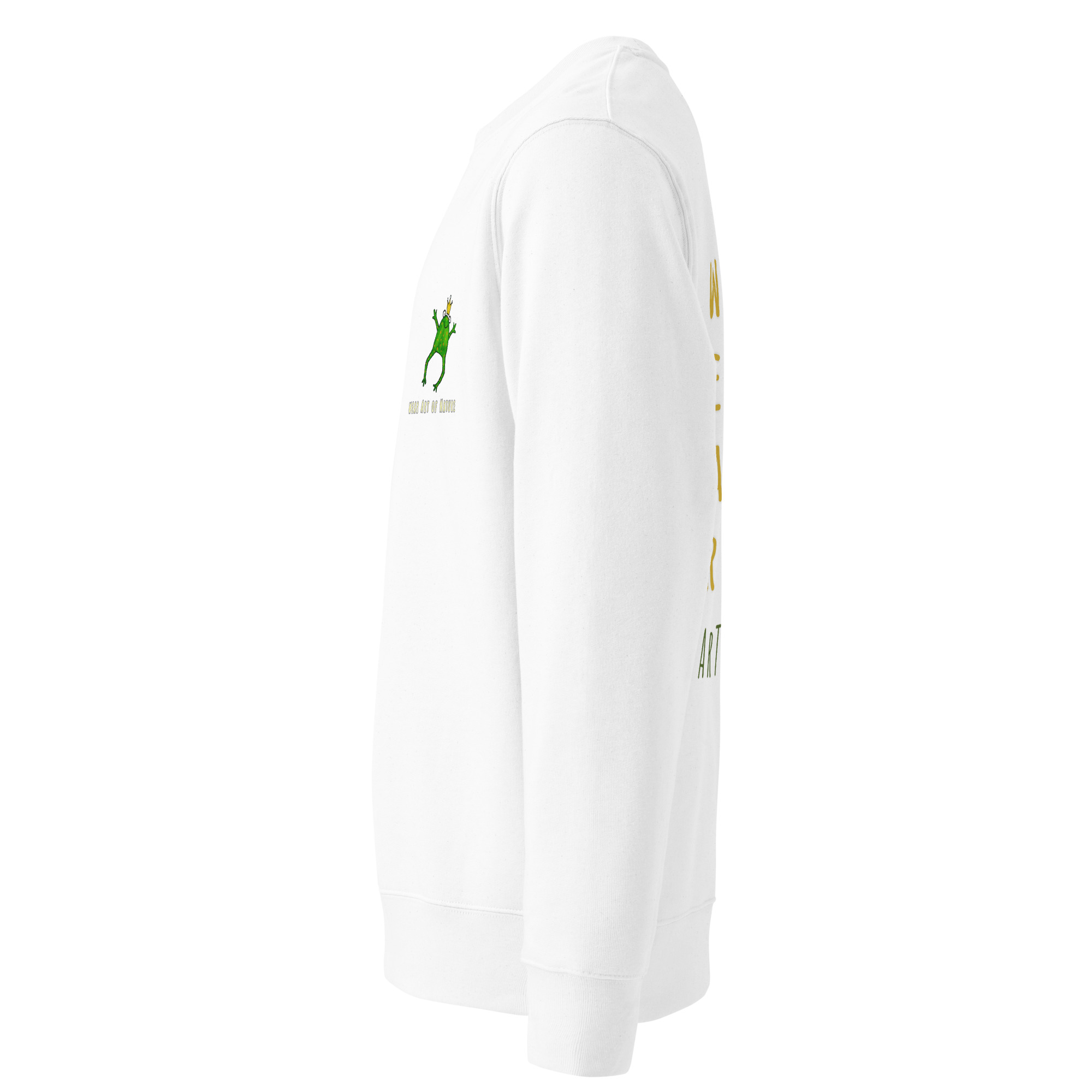 Frog L-Backprint Sweatshirt | Frosch Streetwear Pullover – Bild 9
