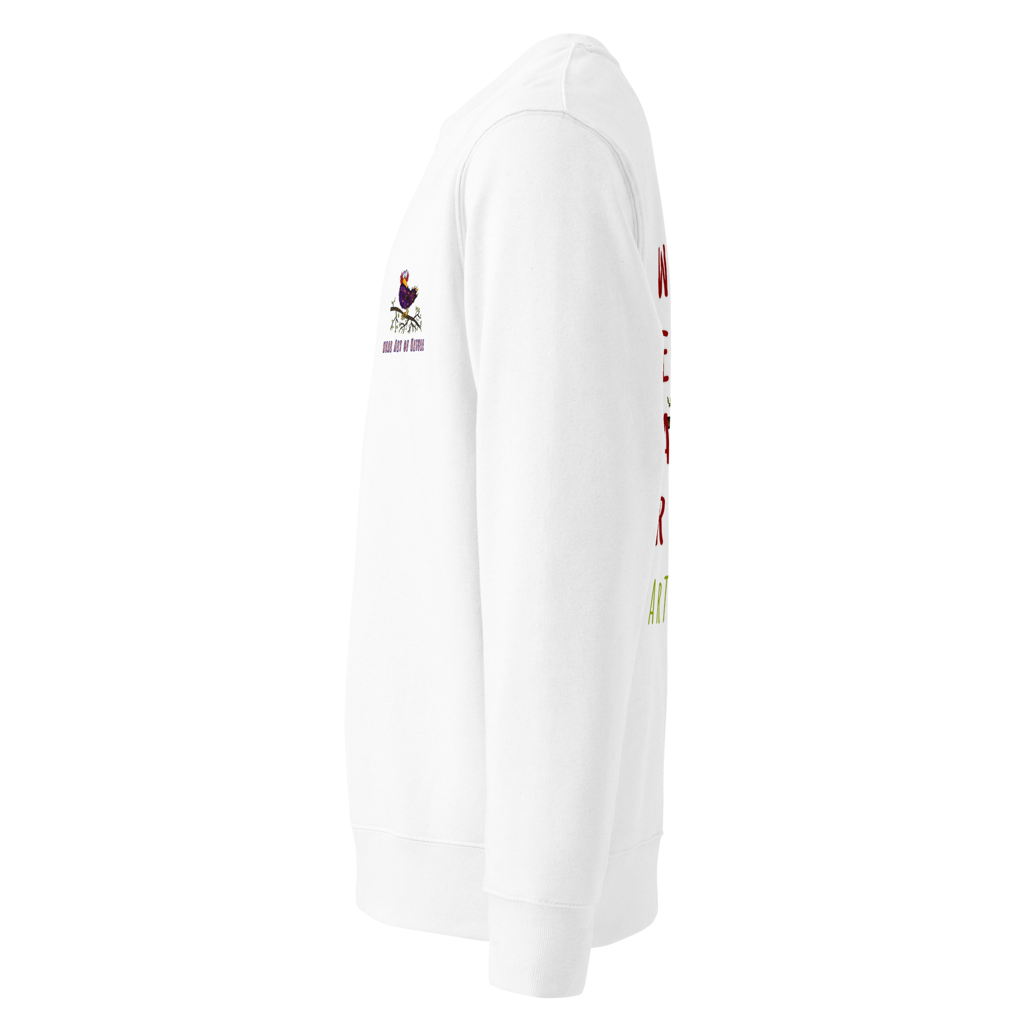 Raven L-Backprint Sweatshirt | Rabe Streetwear Pullover – Bild 9