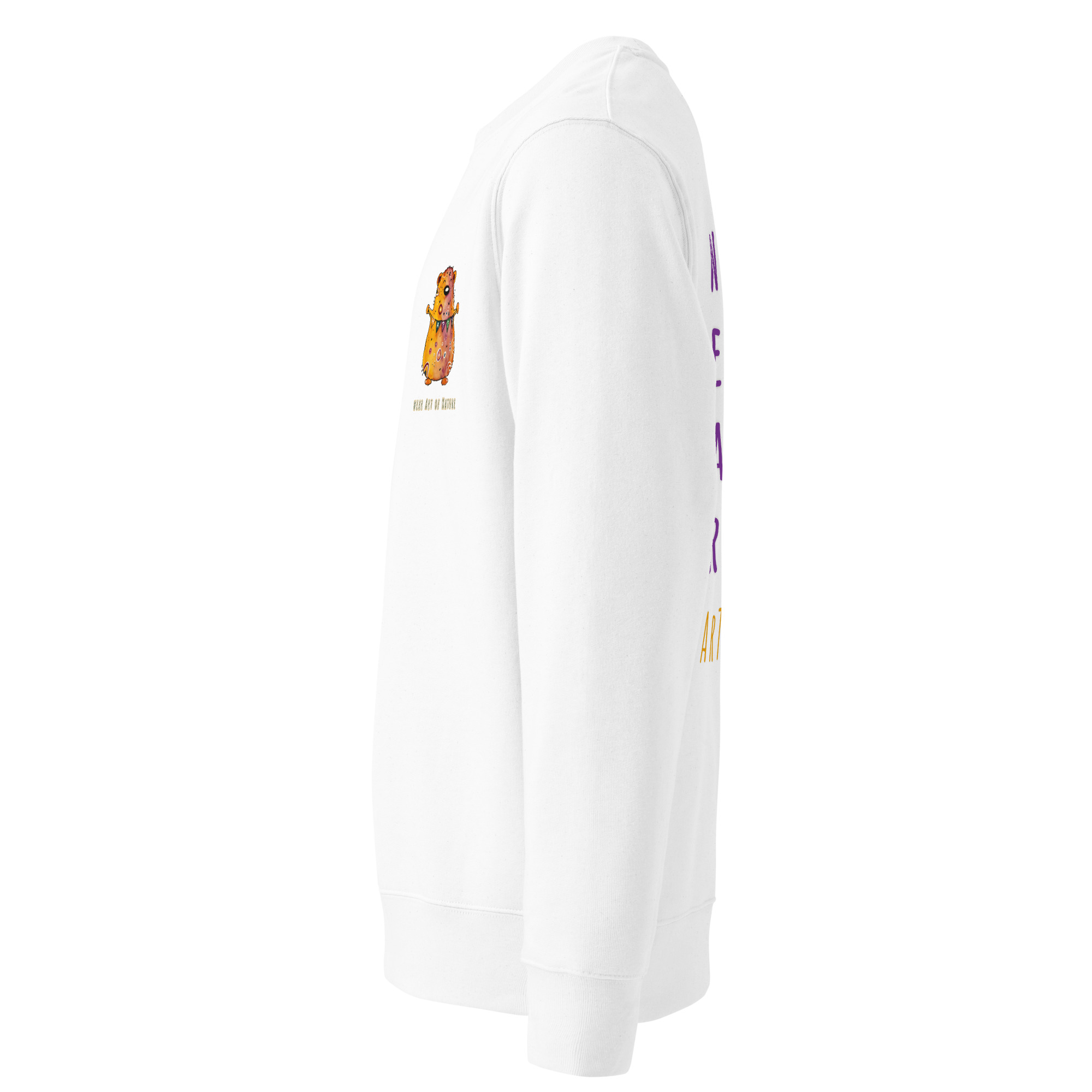 Bear L-Backprint Sweatshirt | Bär Streetwear Pullover – Bild 9