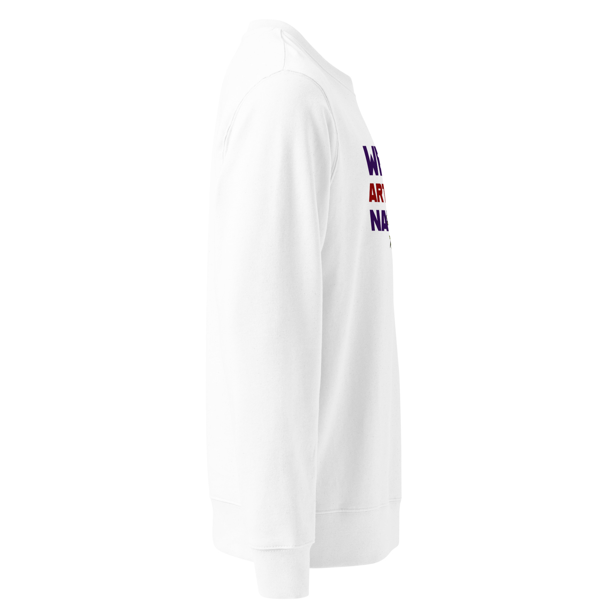 Raven Frontprint Sweatshirt | Streetwear Rabe wear Art of Nature – Bild 12
