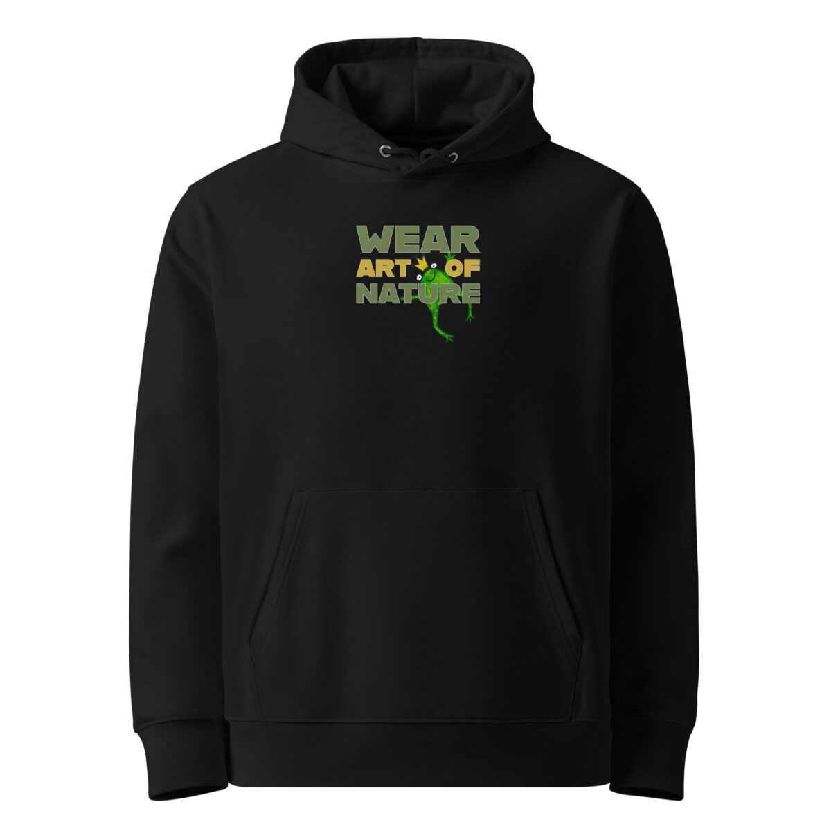 Frog Frontprint Hoodie | Frosch Streetwear Hoodie