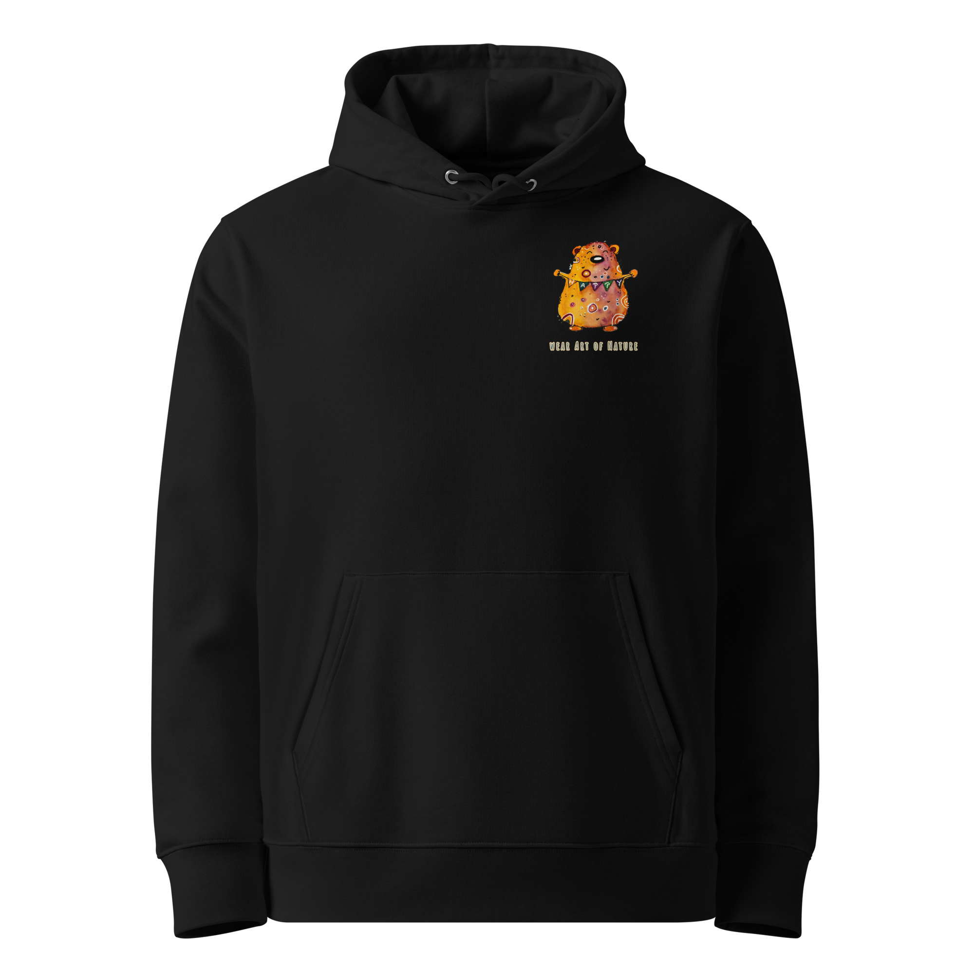 Bear L-Backprint Hoodie | Bär Streetwear Hoodie