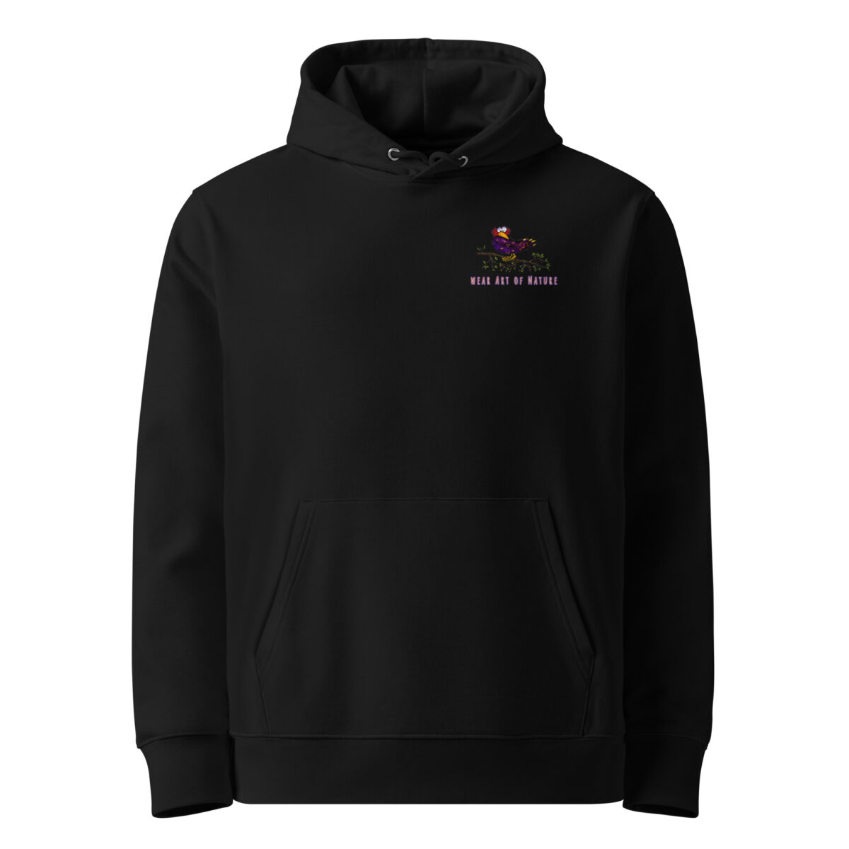Raven L-Backprint Hoodie | Rabe Streetwear Hoodie