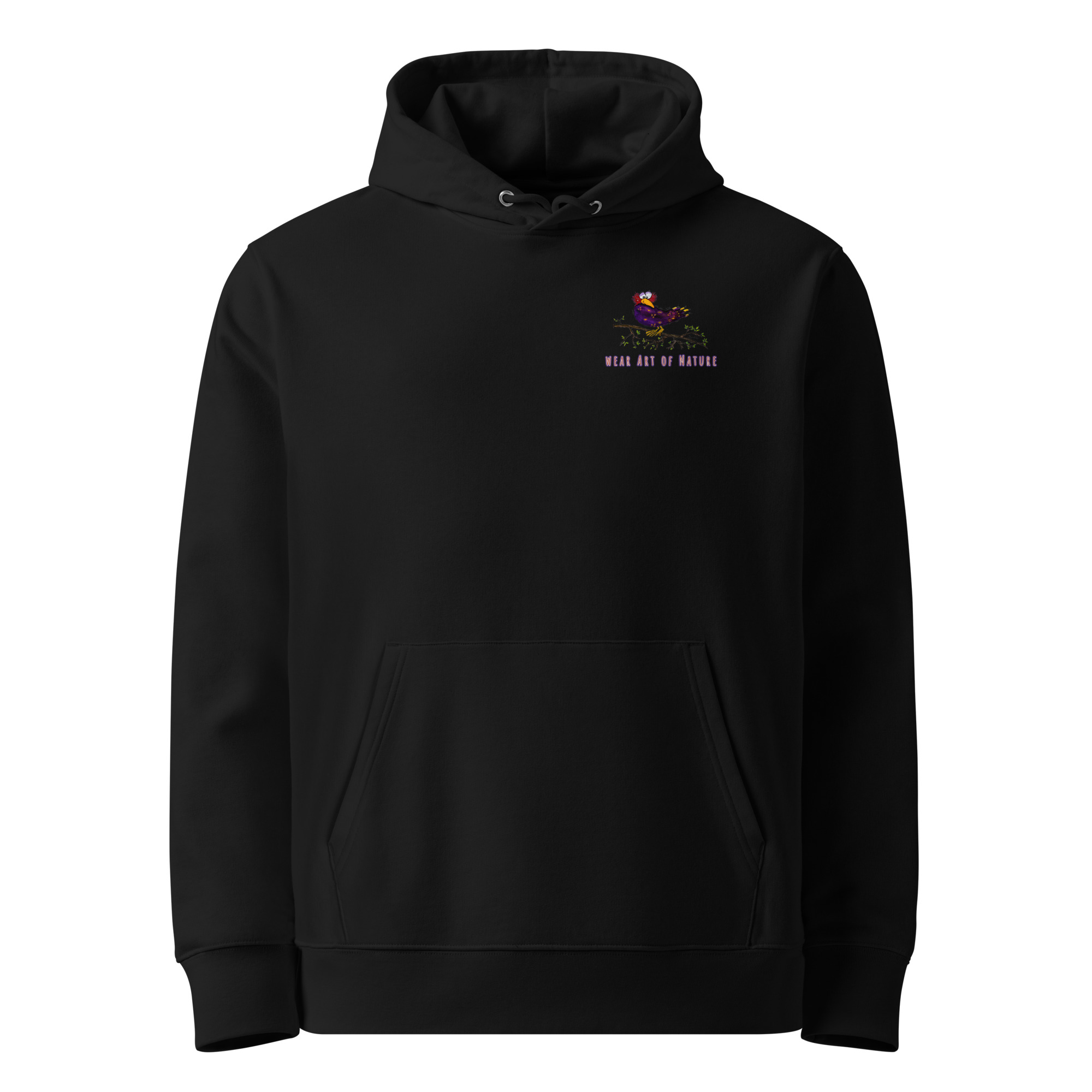 Raven L-Backprint Hoodie | Rabe Streetwear Hoodie