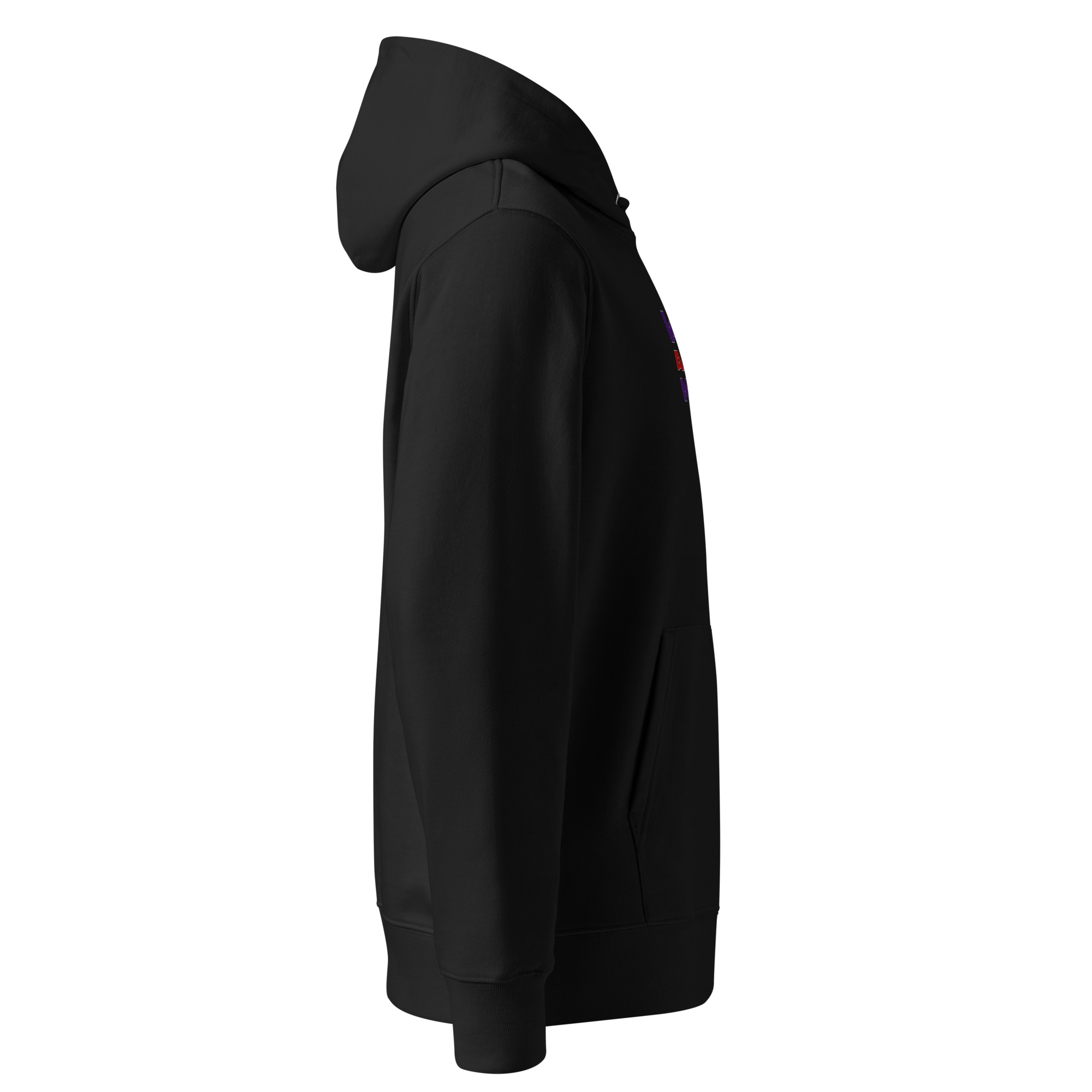 Raven Frontprint Hoodie | Rabe Streetwear Hoodie – Bild 13
