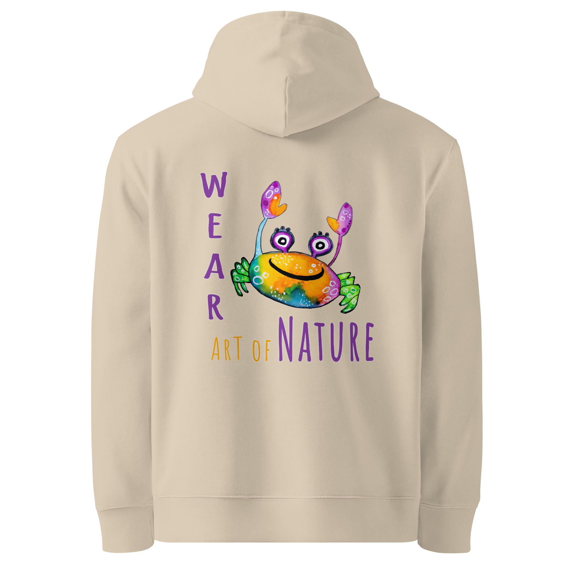 Cancer L-Backprint Hoodie | Krebs Streetwear Hoodie – Bild 7