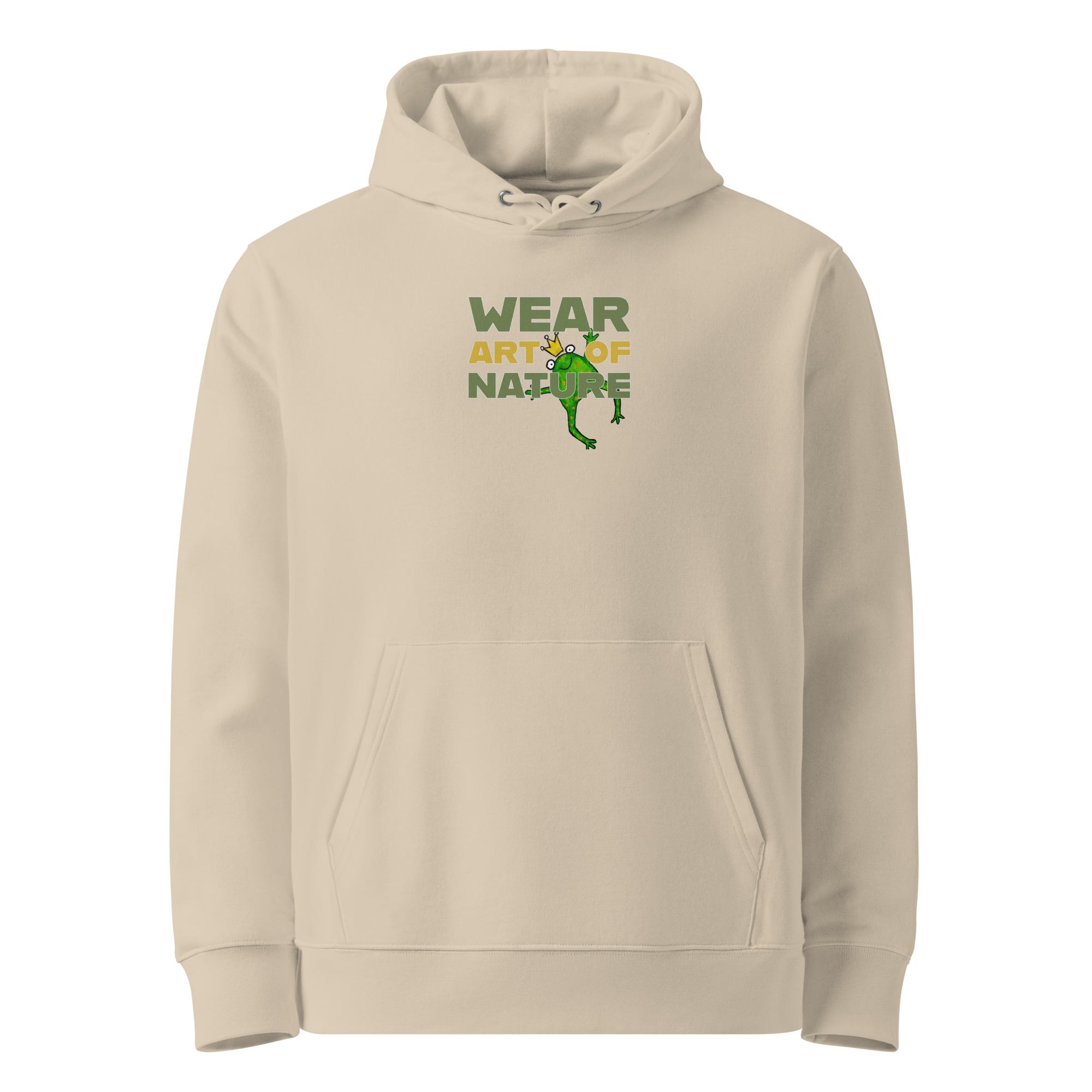 Frog Frontprint Hoodie | Frosch Streetwear Hoodie – Bild 3