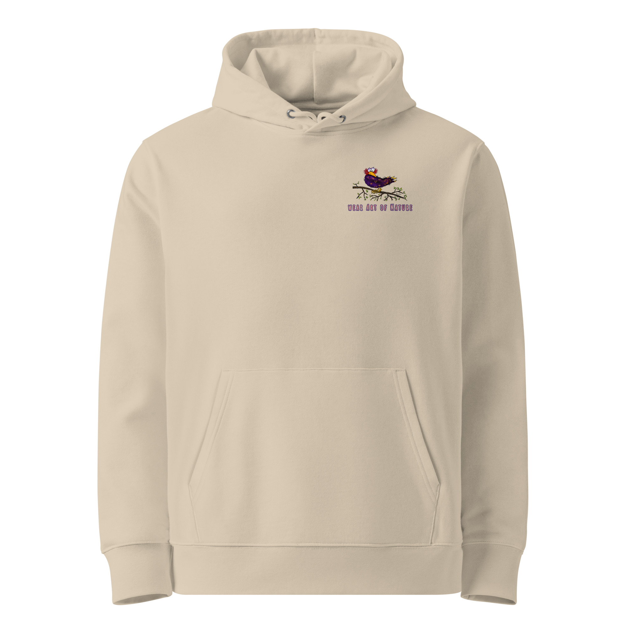 Raven L-Backprint Hoodie | Rabe Streetwear Hoodie – Bild 3