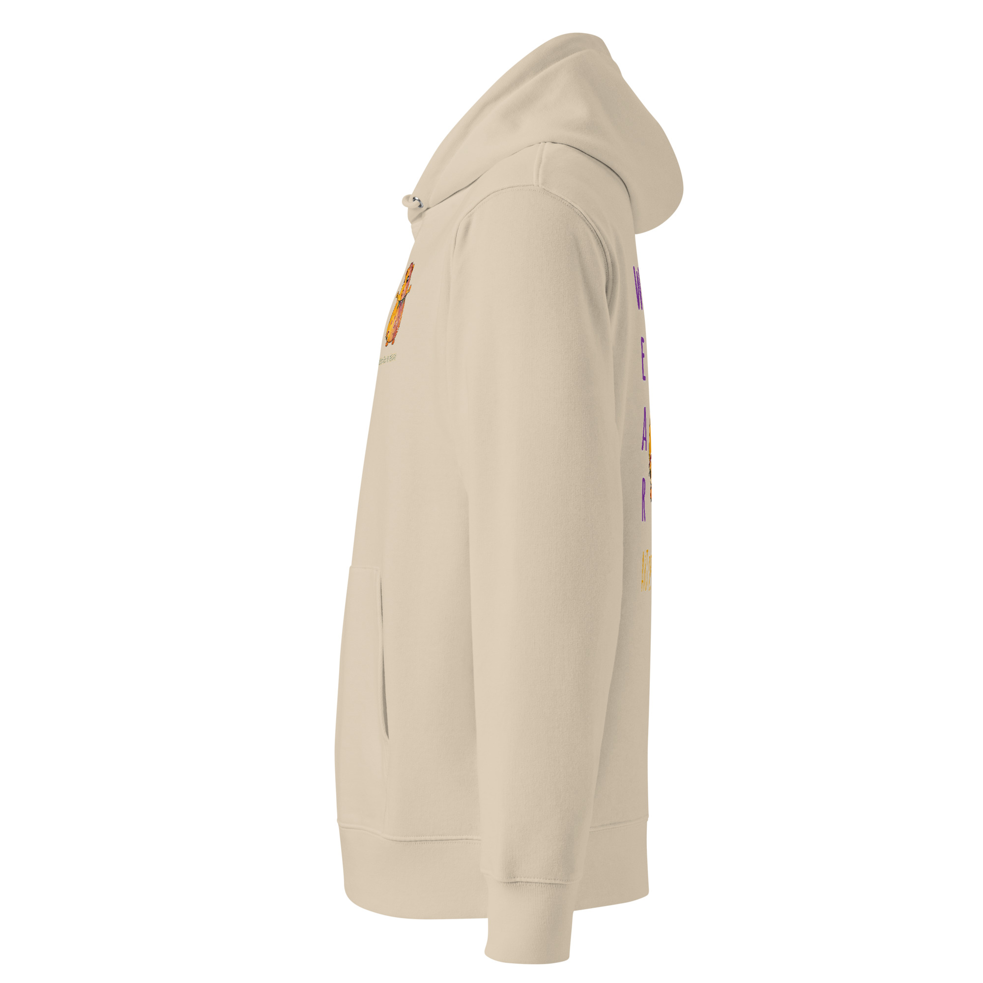 Bear L-Backprint Hoodie | Bär Streetwear Hoodie – Bild 11
