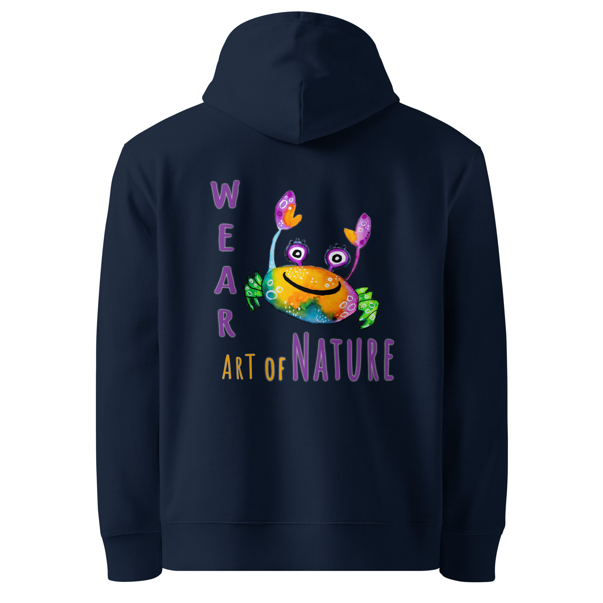 Cancer L-Backprint Hoodie | Krebs Streetwear Hoodie – Bild 6