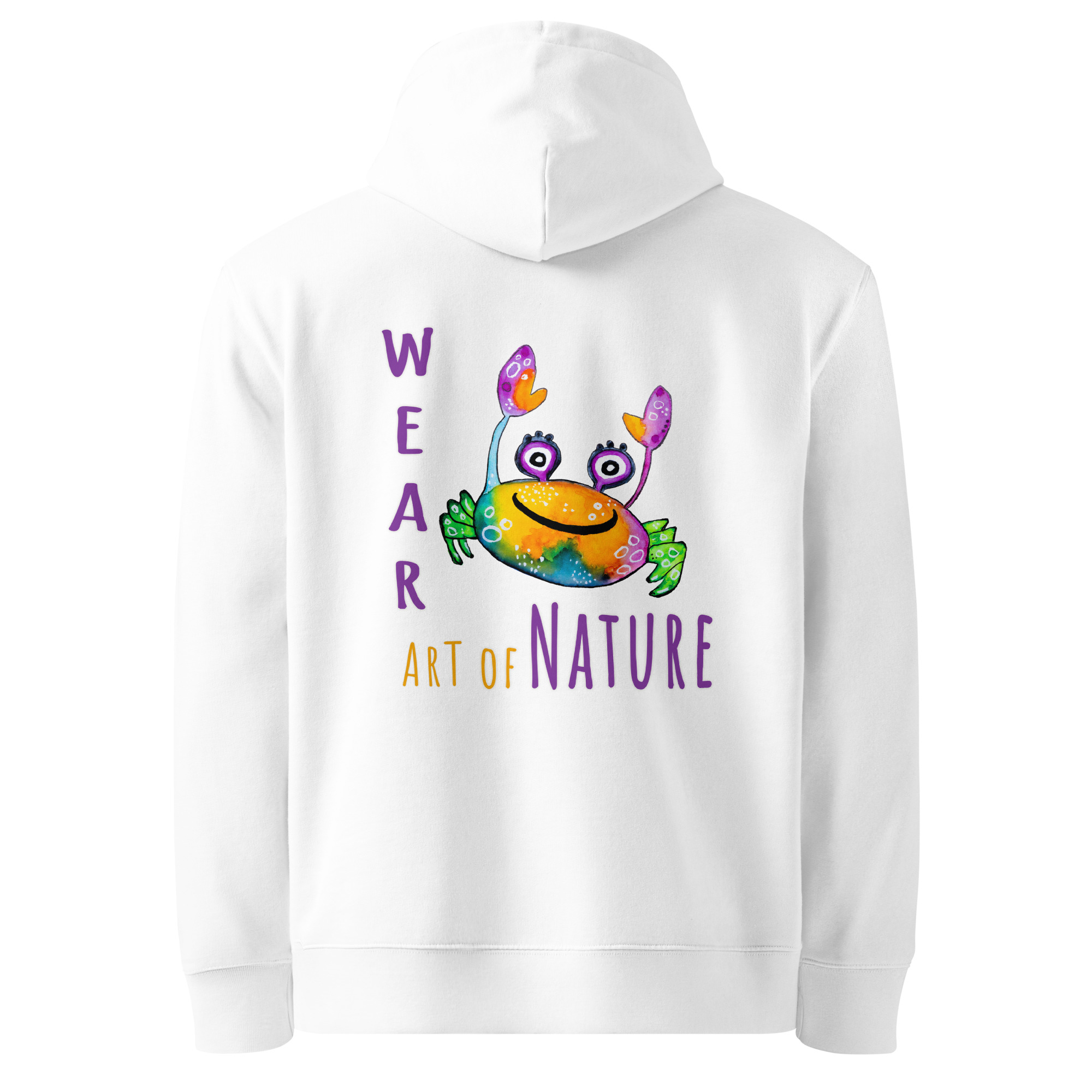Cancer L-Backprint Hoodie | Krebs Streetwear Hoodie – Bild 8