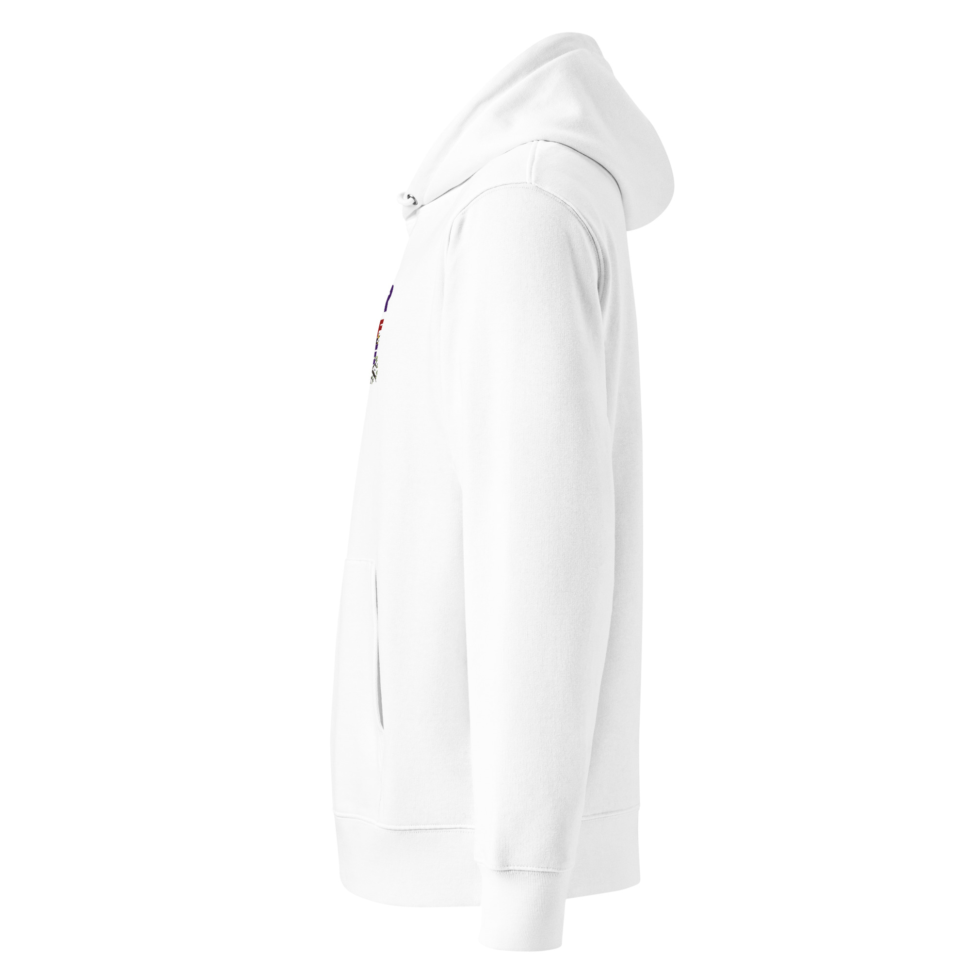 Raven Frontprint Hoodie | Rabe Streetwear Hoodie – Bild 12